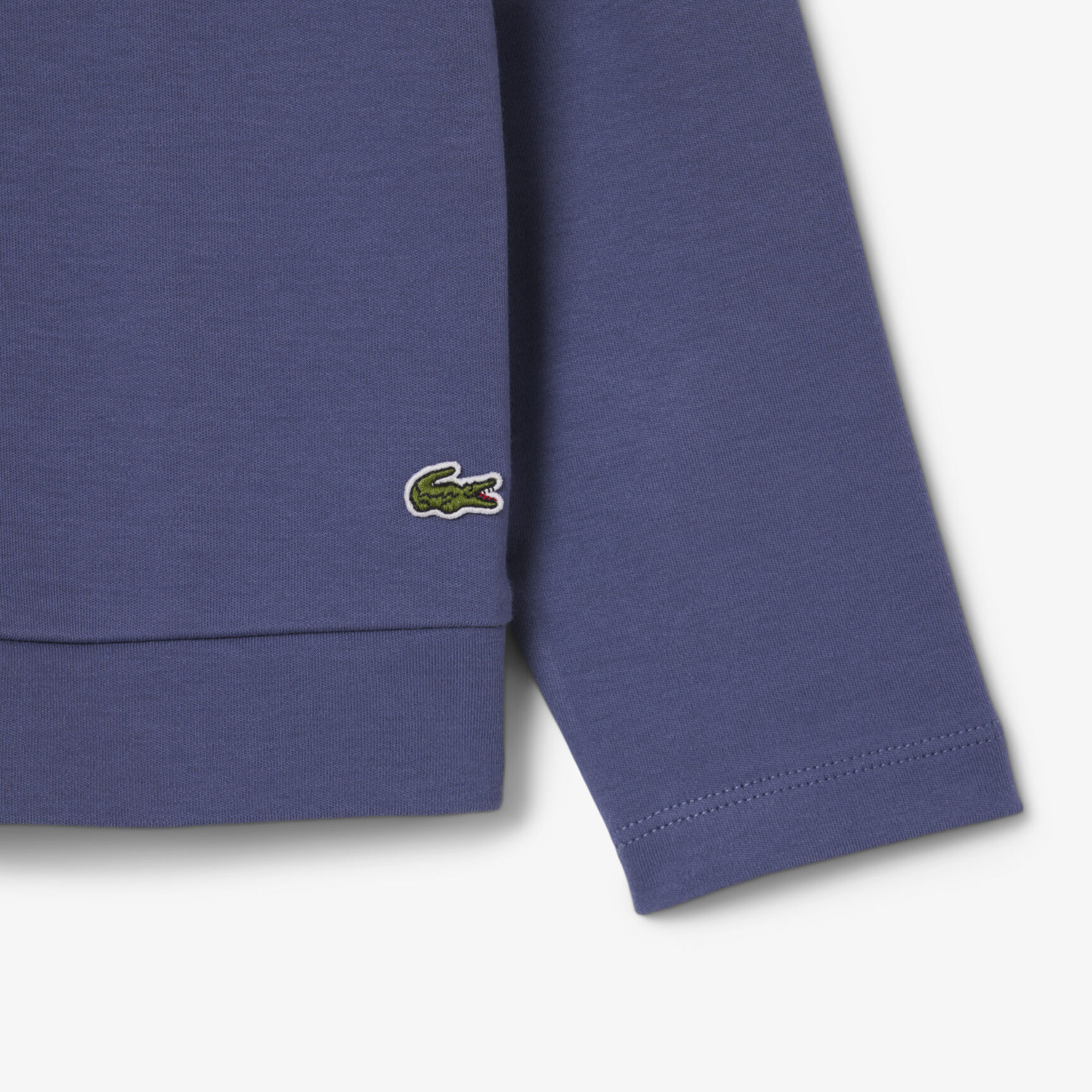 Long Sleeved Branded Cotton T-shirt