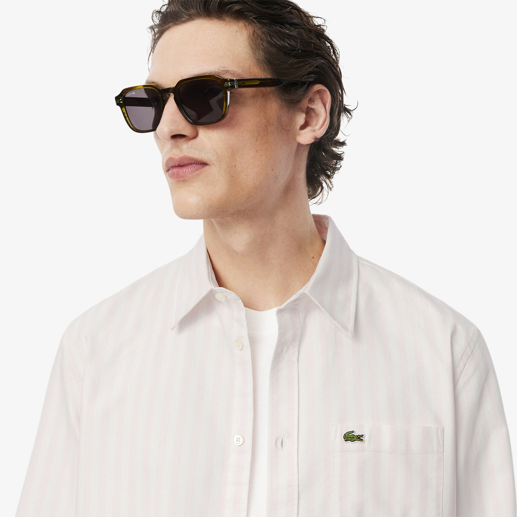 Regular Fit Striped Oxford Shirt