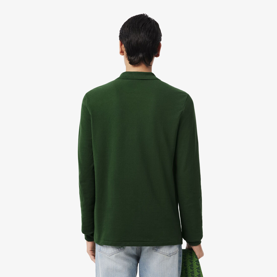 Classic Fit Long Sleeved L.12.12 Polo Shirt Classic Fit Long Sleeved L.12.12 Polo Shirt