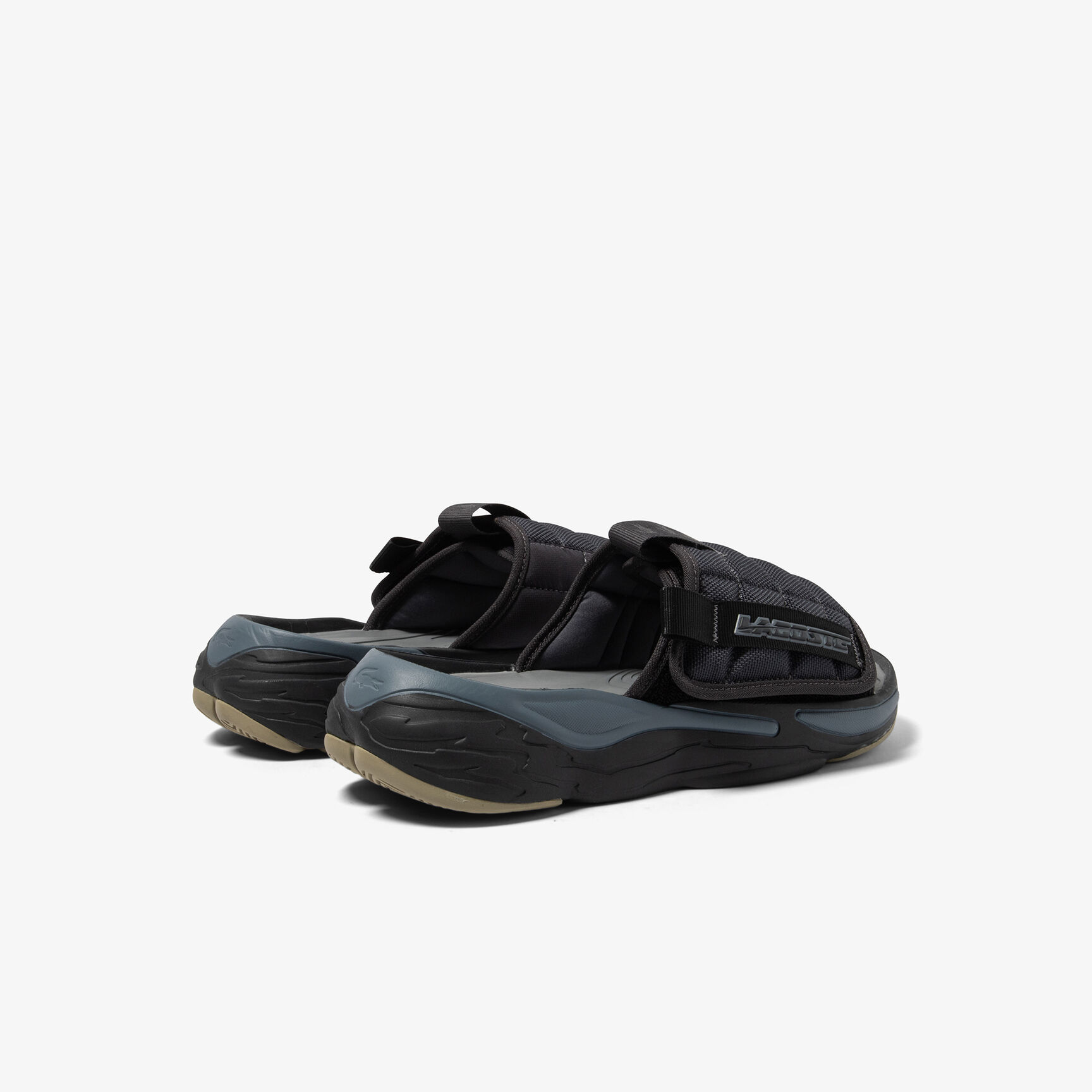 حذاء مفتوح لاكوست ايس سلايد من خامات صناعية للرجال