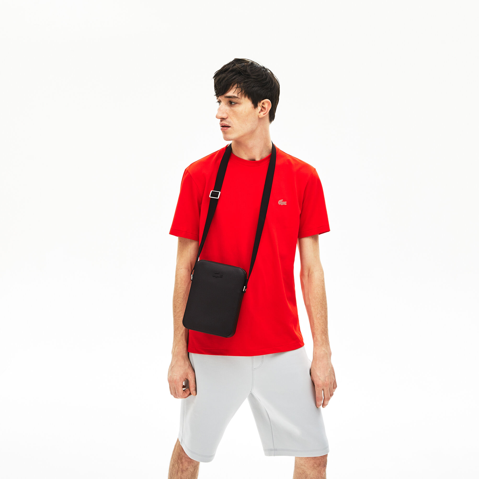 Men's chantaco soft online leather vertical zip bag