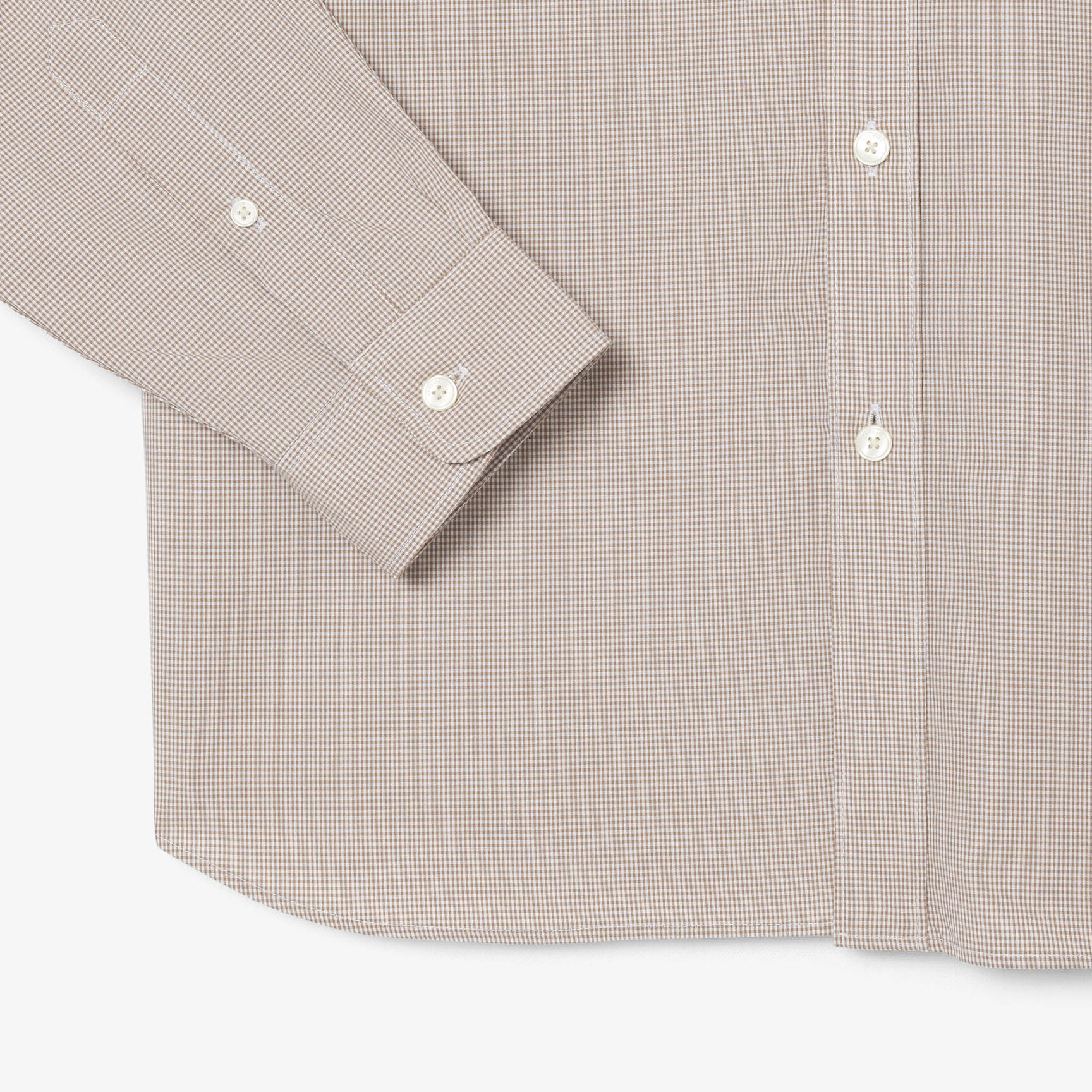 Regular Fit Gingham Poplin Shirt