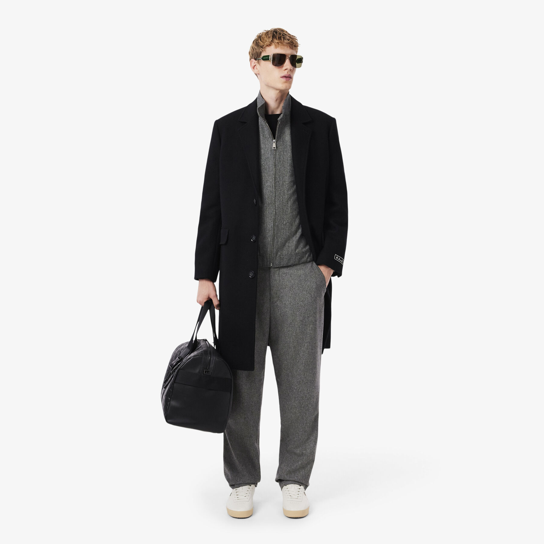 Wool Harrington Jacket lacoste wool harrington jacket