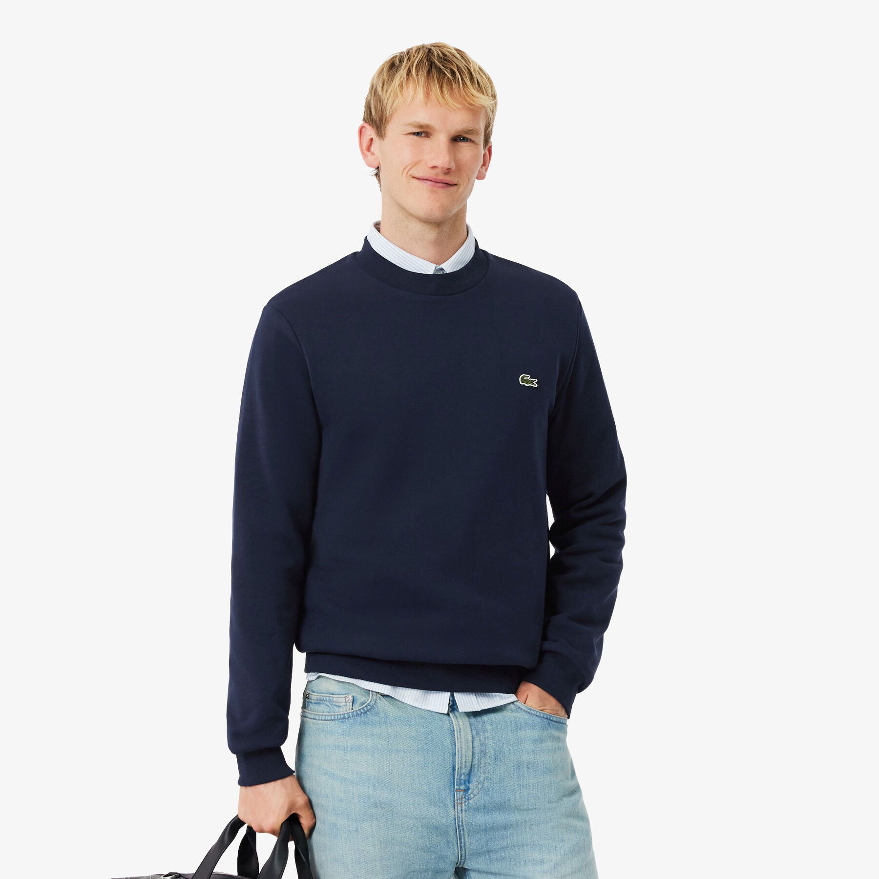 Classic Fit Fleece Sweatshirt