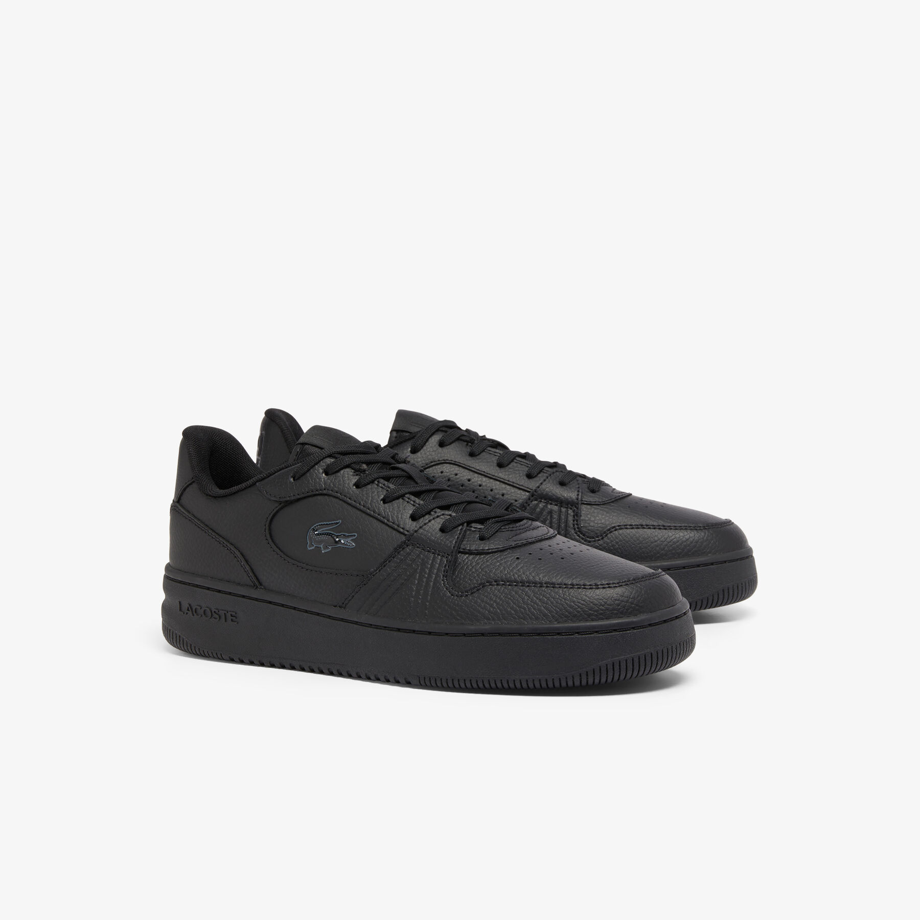 lacoste men s l001 set leather sneakers