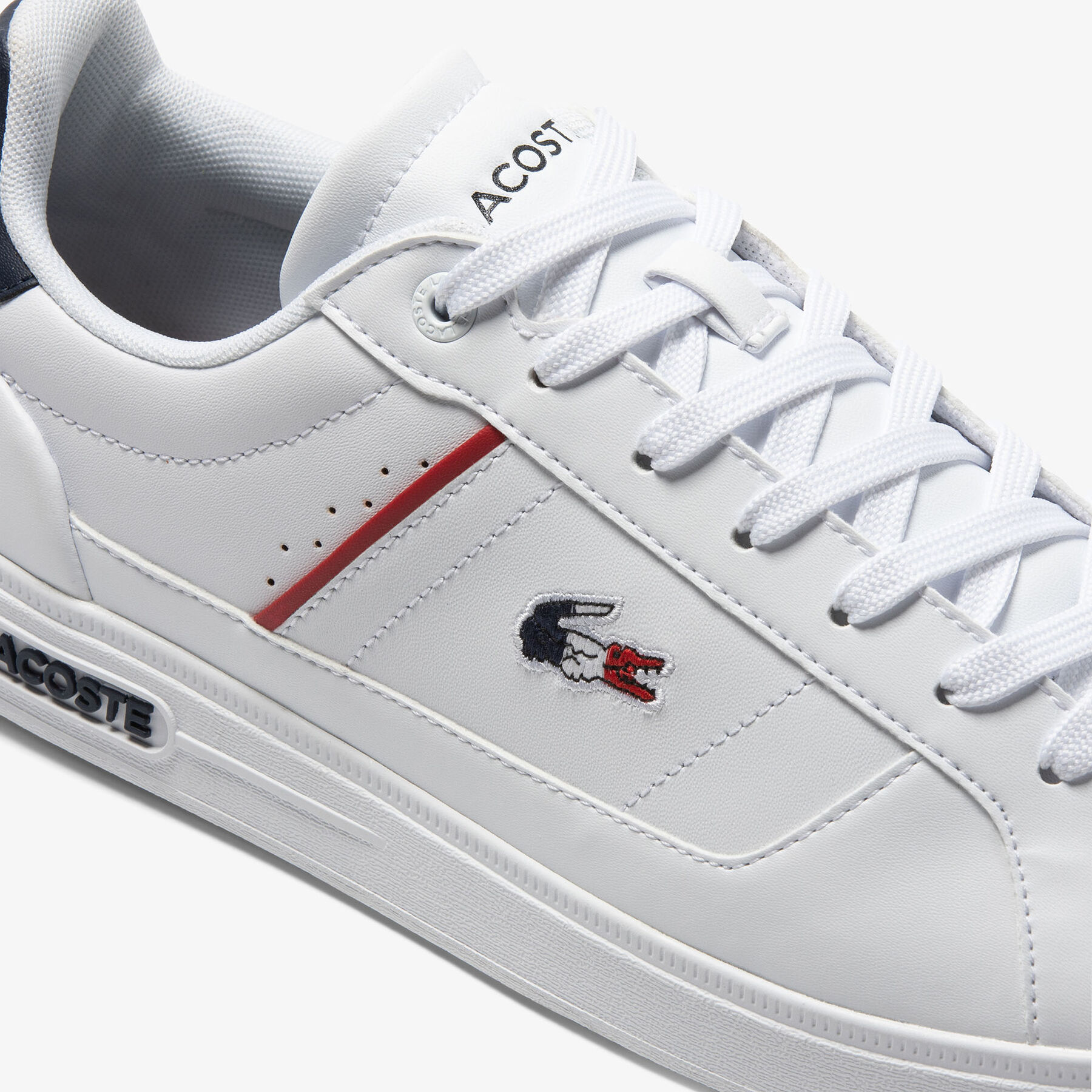 سنيكرز لاكوست برو جلد بكعب ملون للرجال مجموعة Lacoste Europa سنيكرز لاكوست برو جلد بكعب ملون للرجال مجموعة lacoste europa