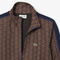 lacoste paris zip up jacquard track jacket