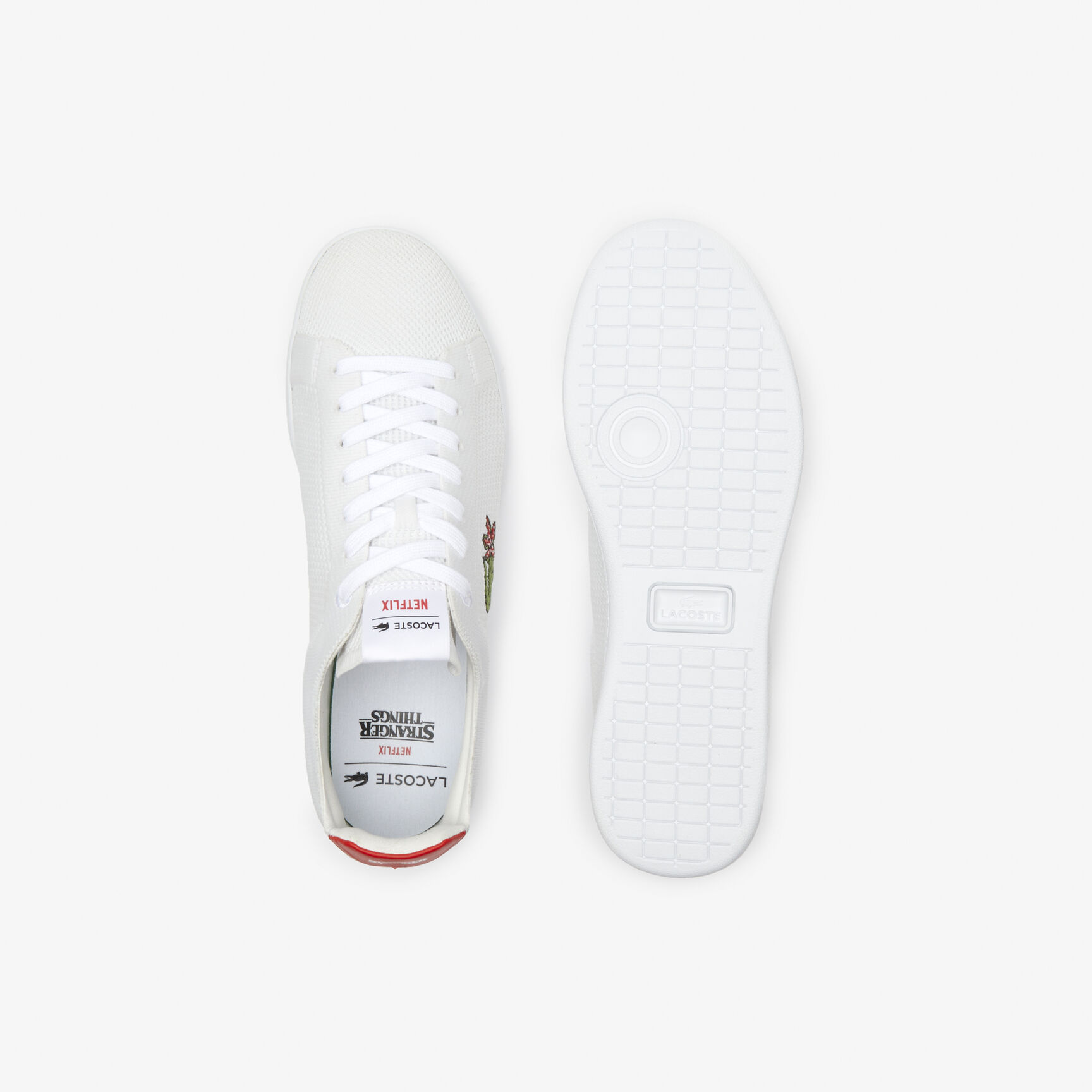 سنيكرز كارنابي قماش بيكيه للرجال مجموعة Lacoste x Netflix سنيكرز كارنابي قماش بيكيه للرجال مجموعة Lacoste x Netflix