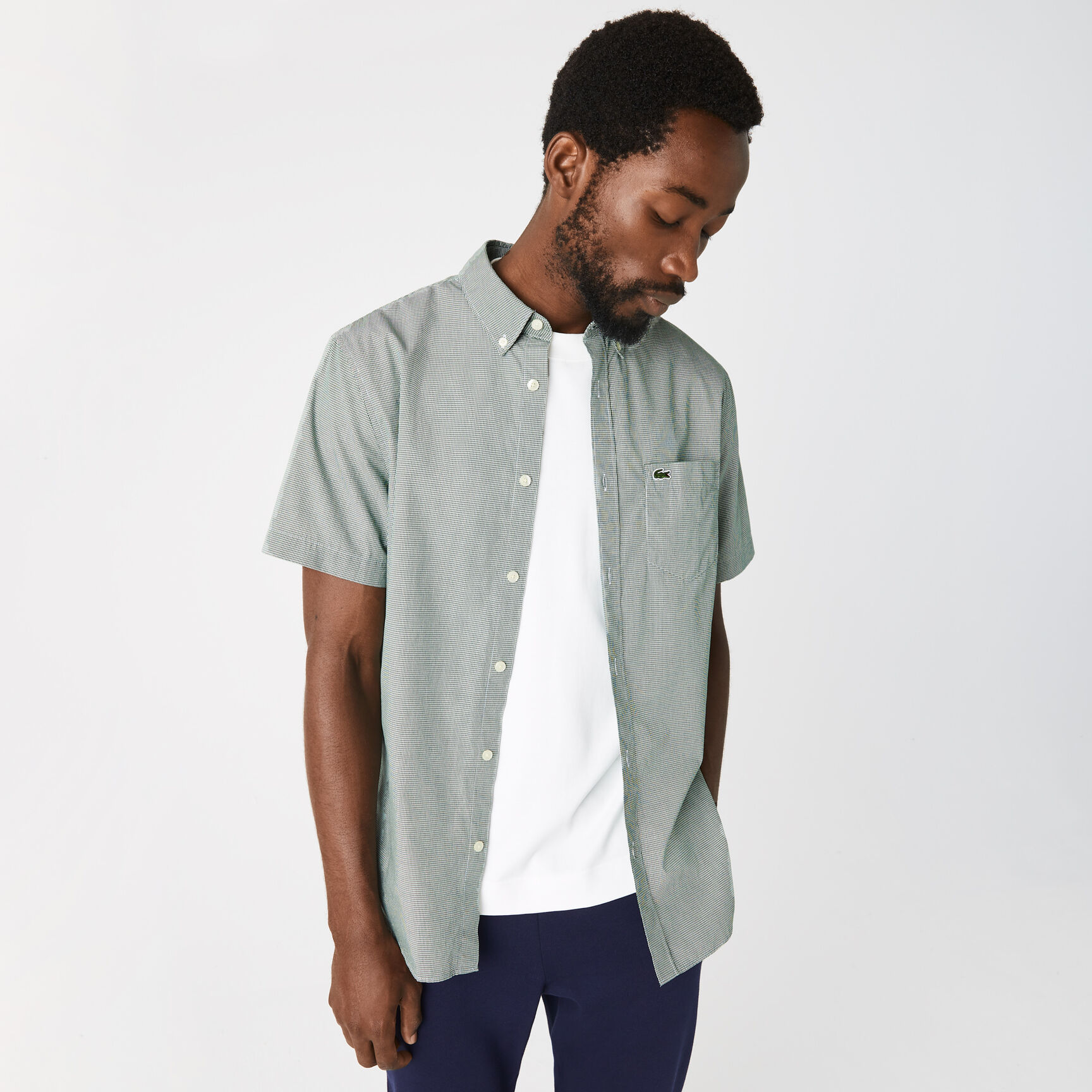 Men's Regular Fit Gingham Check Shirt