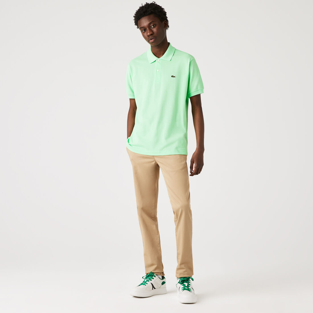 قميص بولو كلاسيكي L.12.12 أصلي قميص بولو كلاسيكي L.12.12 أصلي