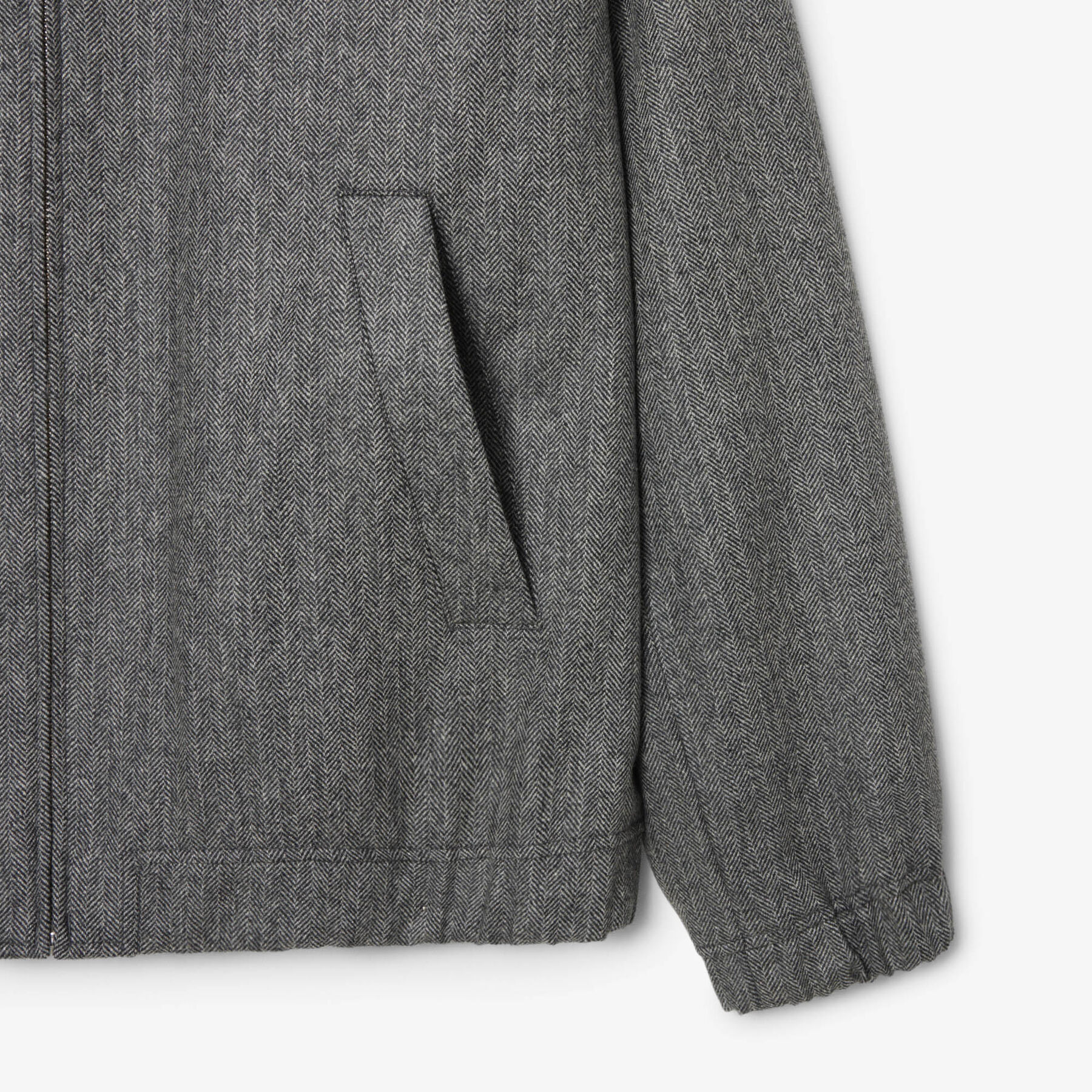 Wool Harrington Jacket lacoste wool harrington jacket