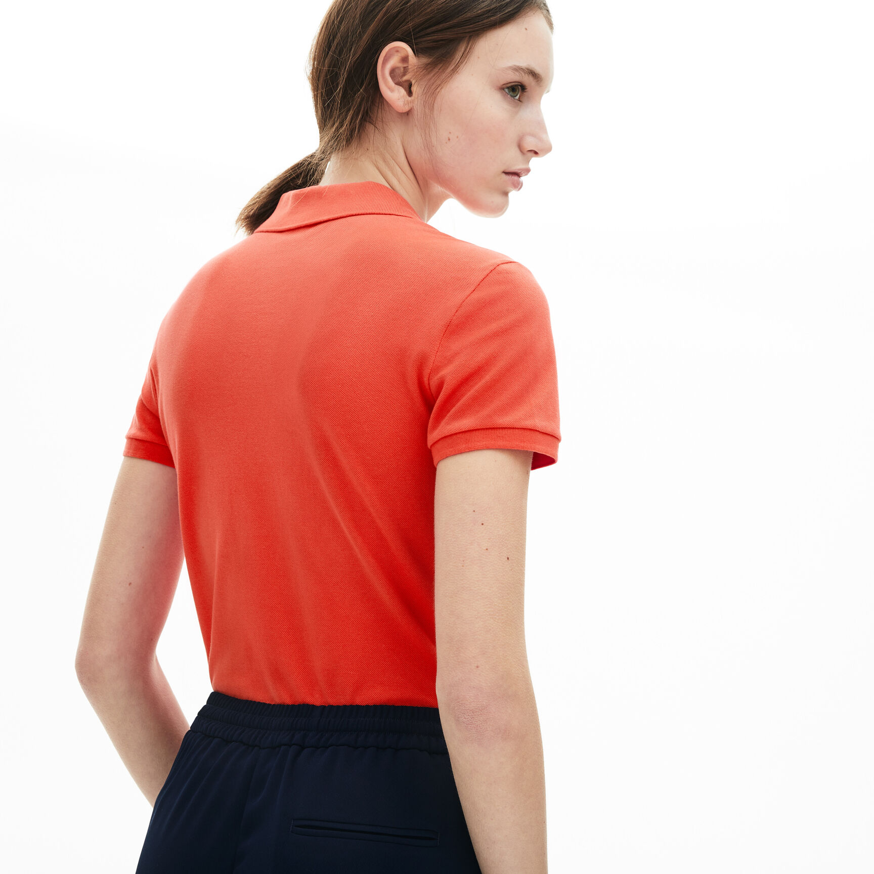 L.12.D Slim Fit Stretch Petit Pique Polo Shirt