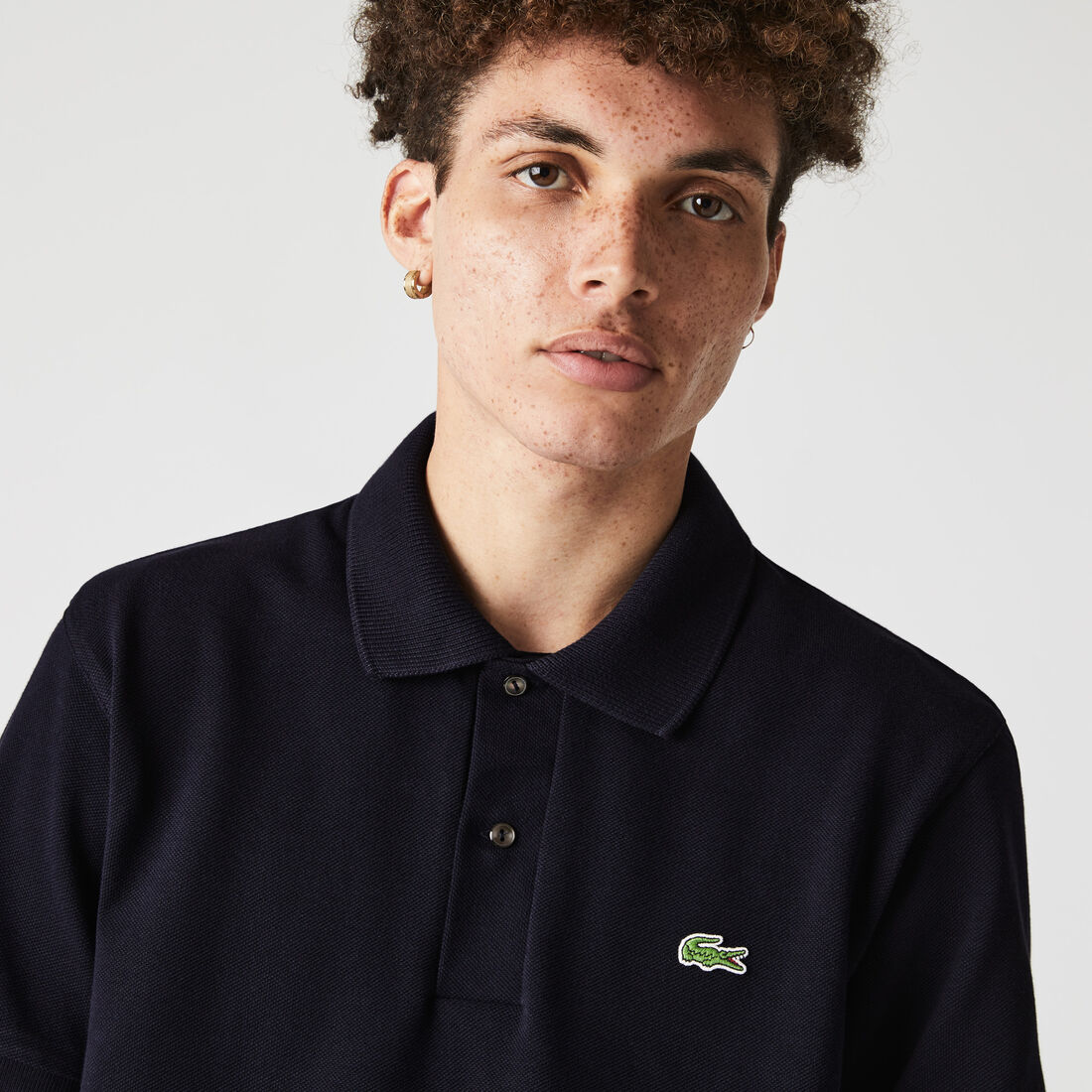 Men's Lacoste Classic Fit L.12.21 Organic Cotton Pique Polo Shirt Men's Lacoste Classic Fit L.12.21 Organic Cotton Pique Polo Shirt