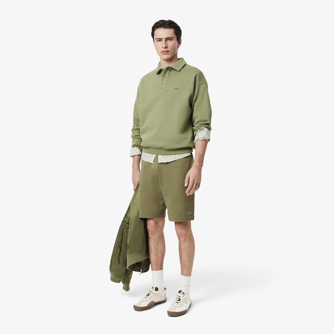 Regular Fit Fleece Shorts