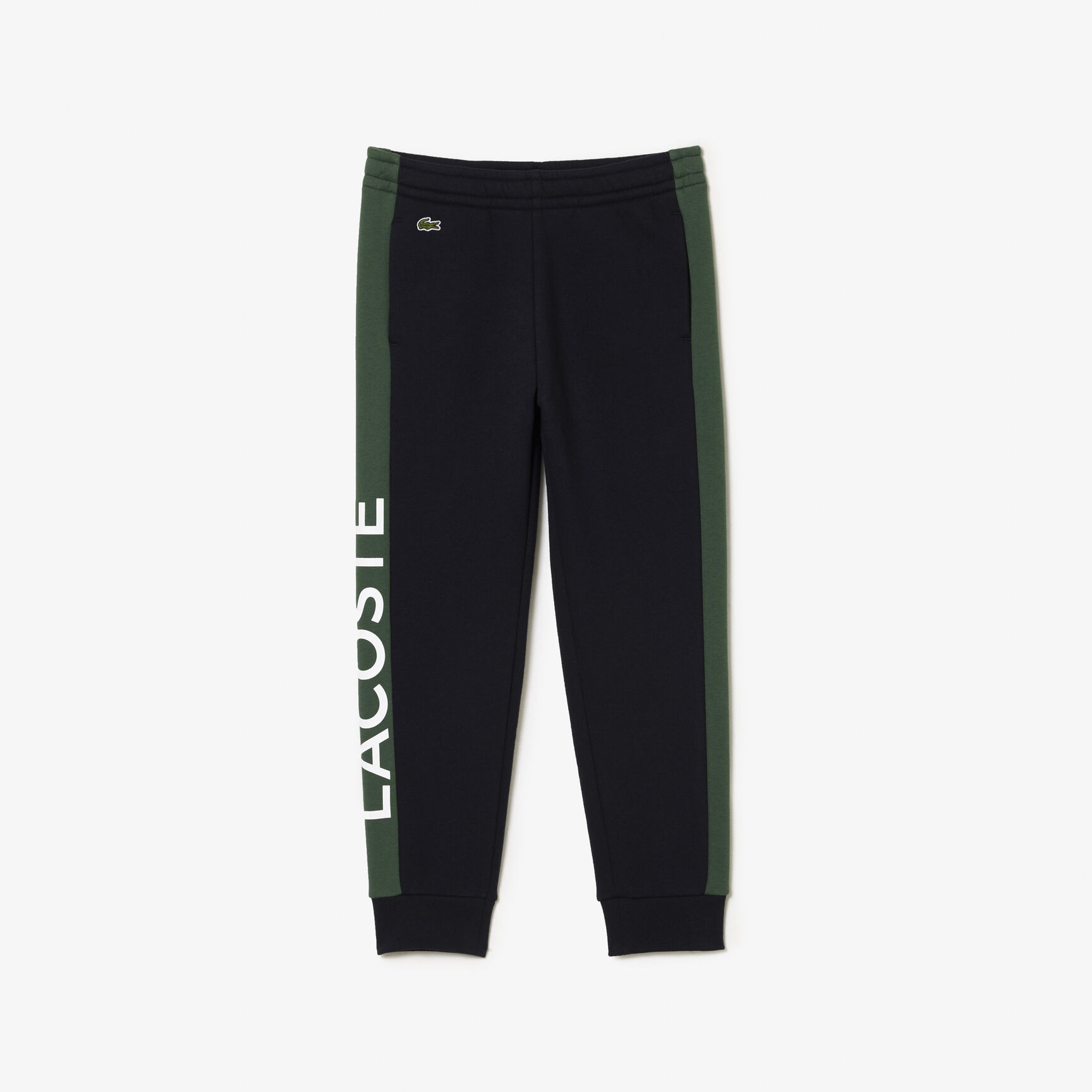 Kids' Lacoste Organic Cotton and Recycled Polyester Track Pants Kids' Lacoste Organic Cotton and Recycled Polyester Track Pants