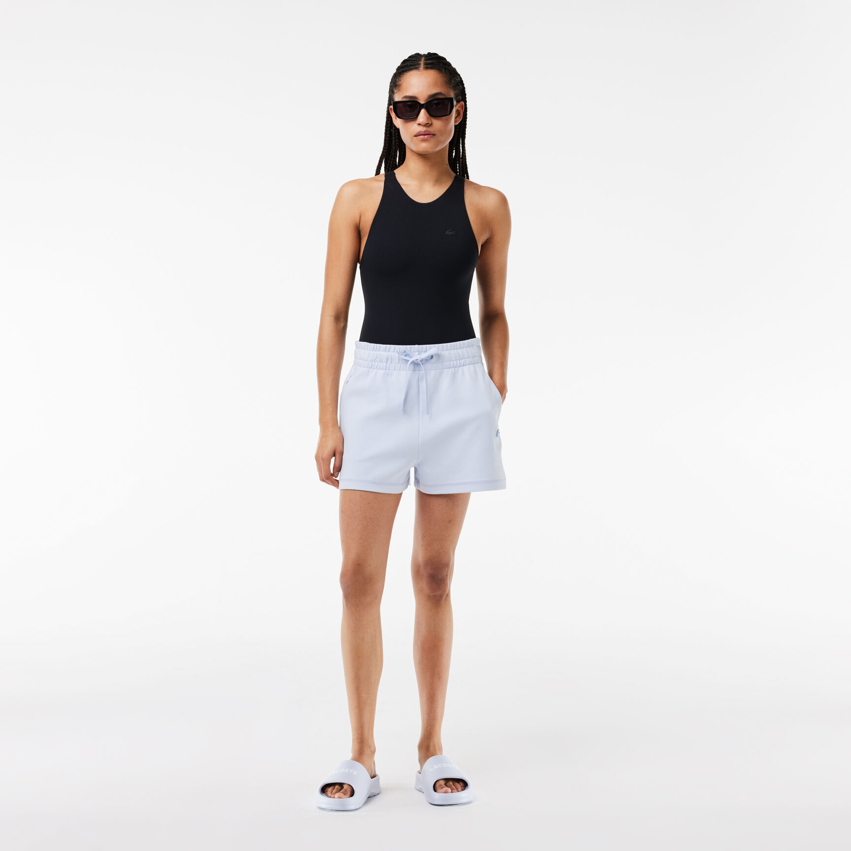 Women's Lacoste One-Piece Recycled Polyamide Swimsuit Women's Lacoste One-Piece Recycled Polyamide Swimsuit