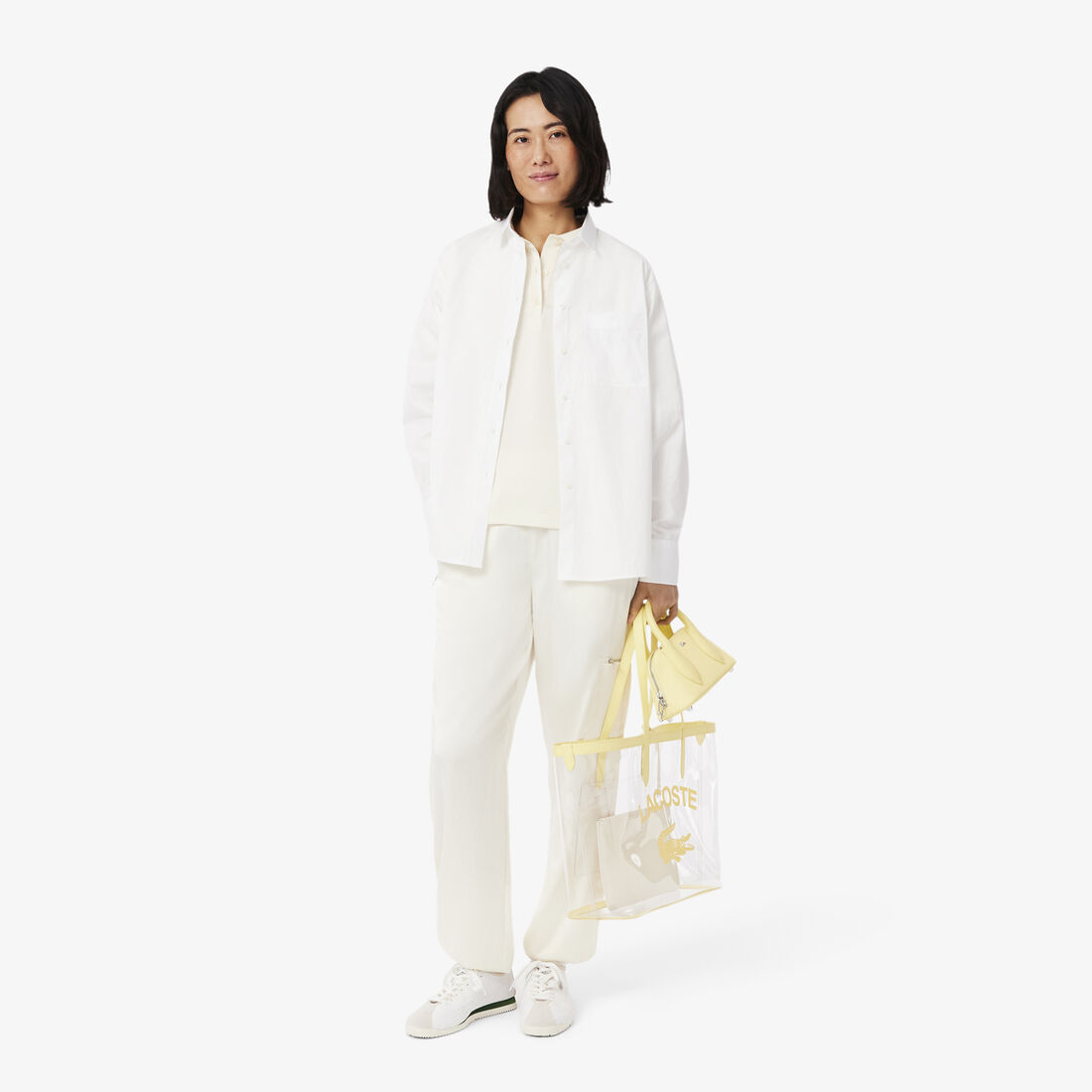 Oversized Silky Fluid Polo Shirt Oversized Silky Fluid Polo Shirt