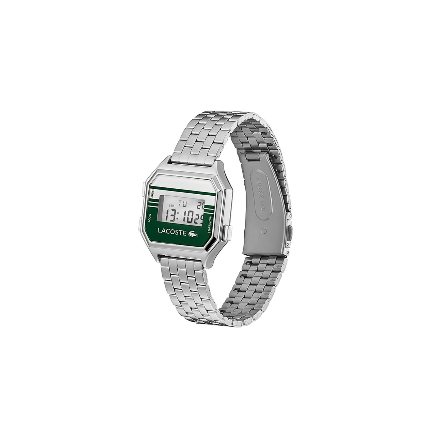 ساعة لاكوست بمينا أبيض للجنسين مجموعة Lacoste Berlin