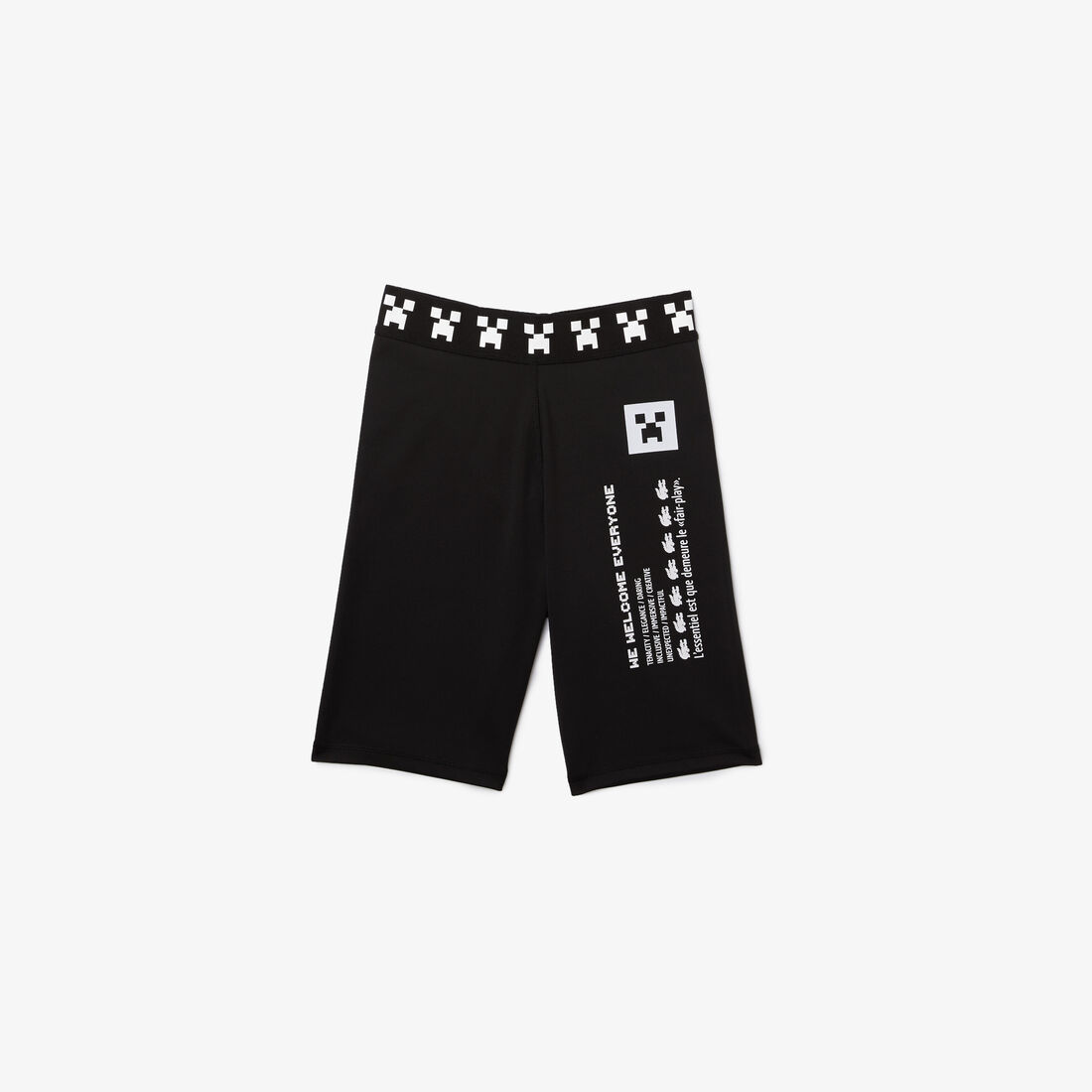 Women's Lacoste L!VE x Minecraft Bike Shorts Women's Lacoste L!VE x Minecraft Bike Shorts