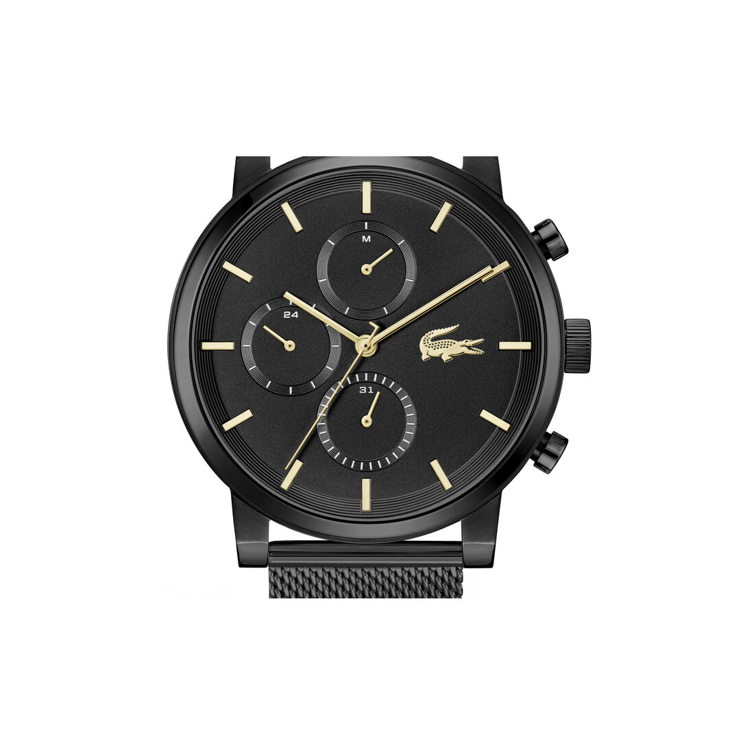 Black Ion-Plated Steel Men's Watch Black Ion-Plated Steel Men's Watch