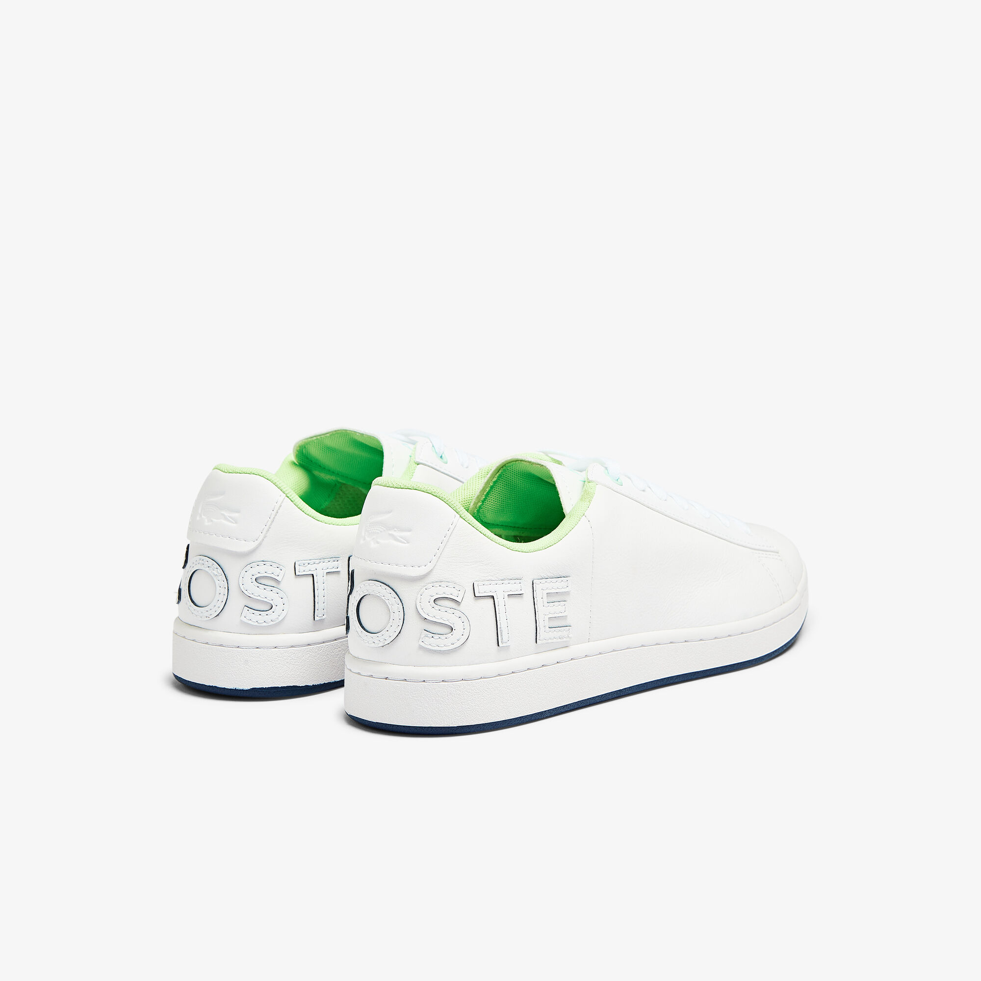 Men's Carnaby Evo Leather and Citrus Accent Trainers Men's Carnaby Evo Leather and Citrus Accent Trainers