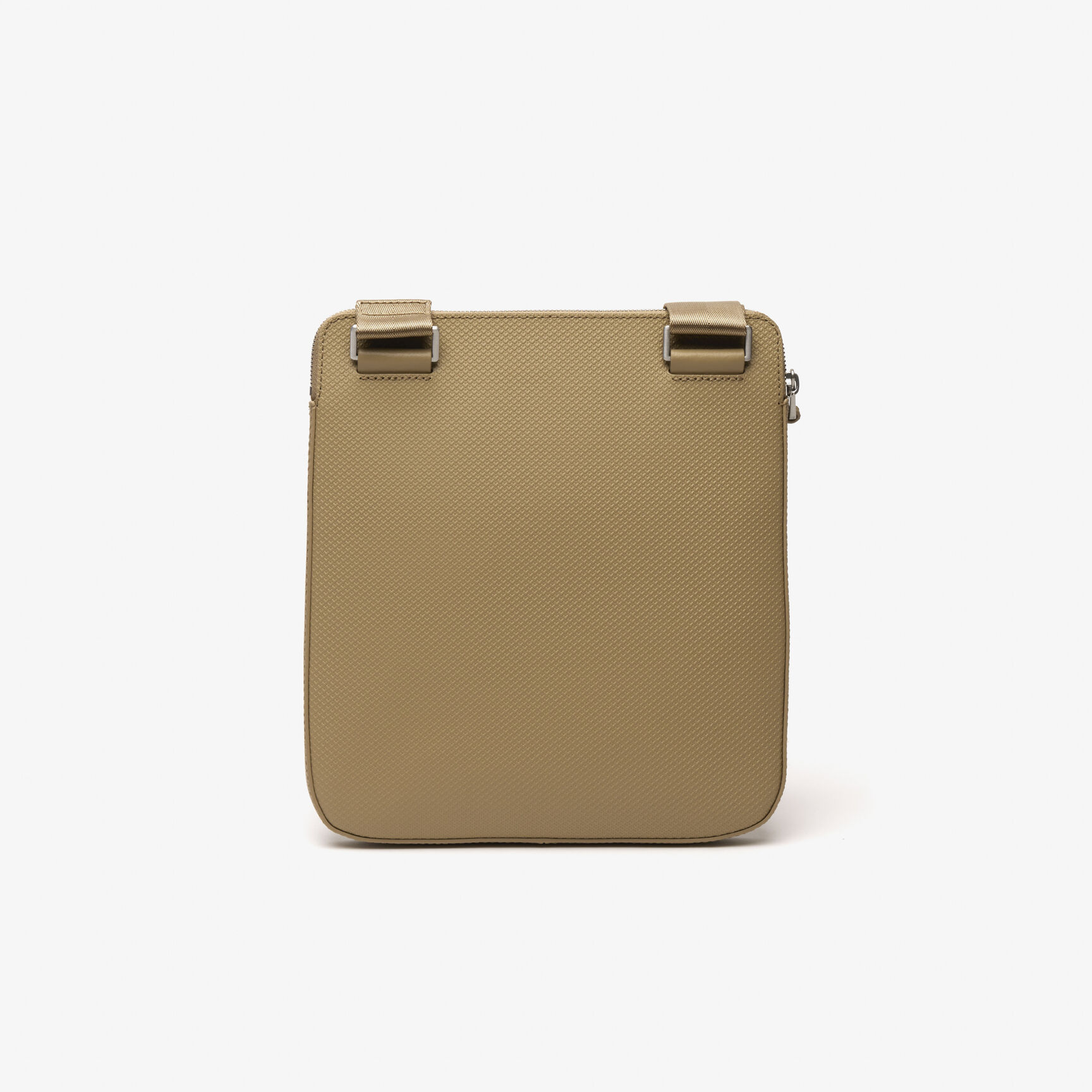 Men's Chantaco Matte Pique Leather Flat Zip Bag