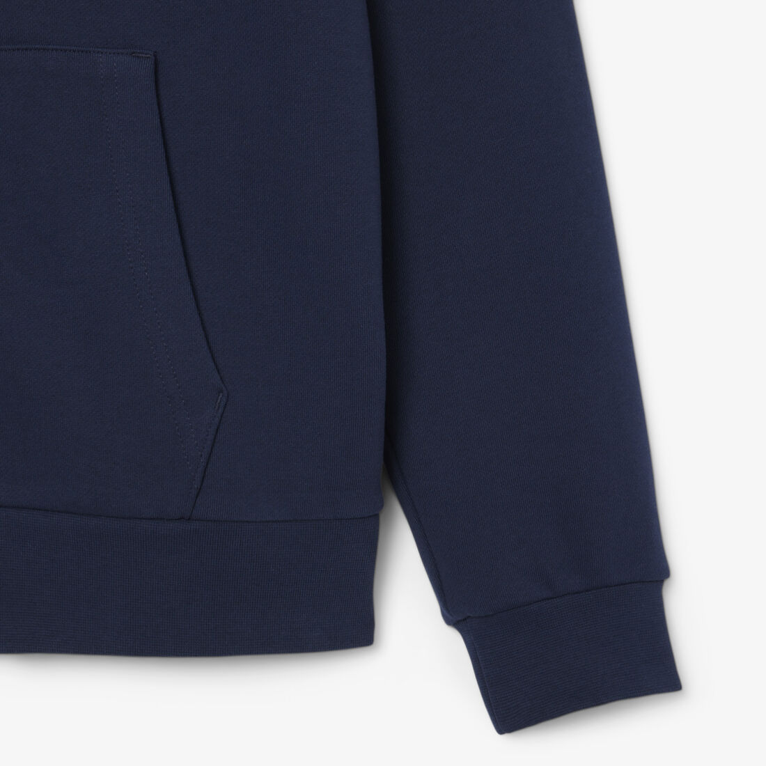 Classic Fit Zipped Fleece Sweatshirt Classic Fit Zipped Fleece Sweatshirt