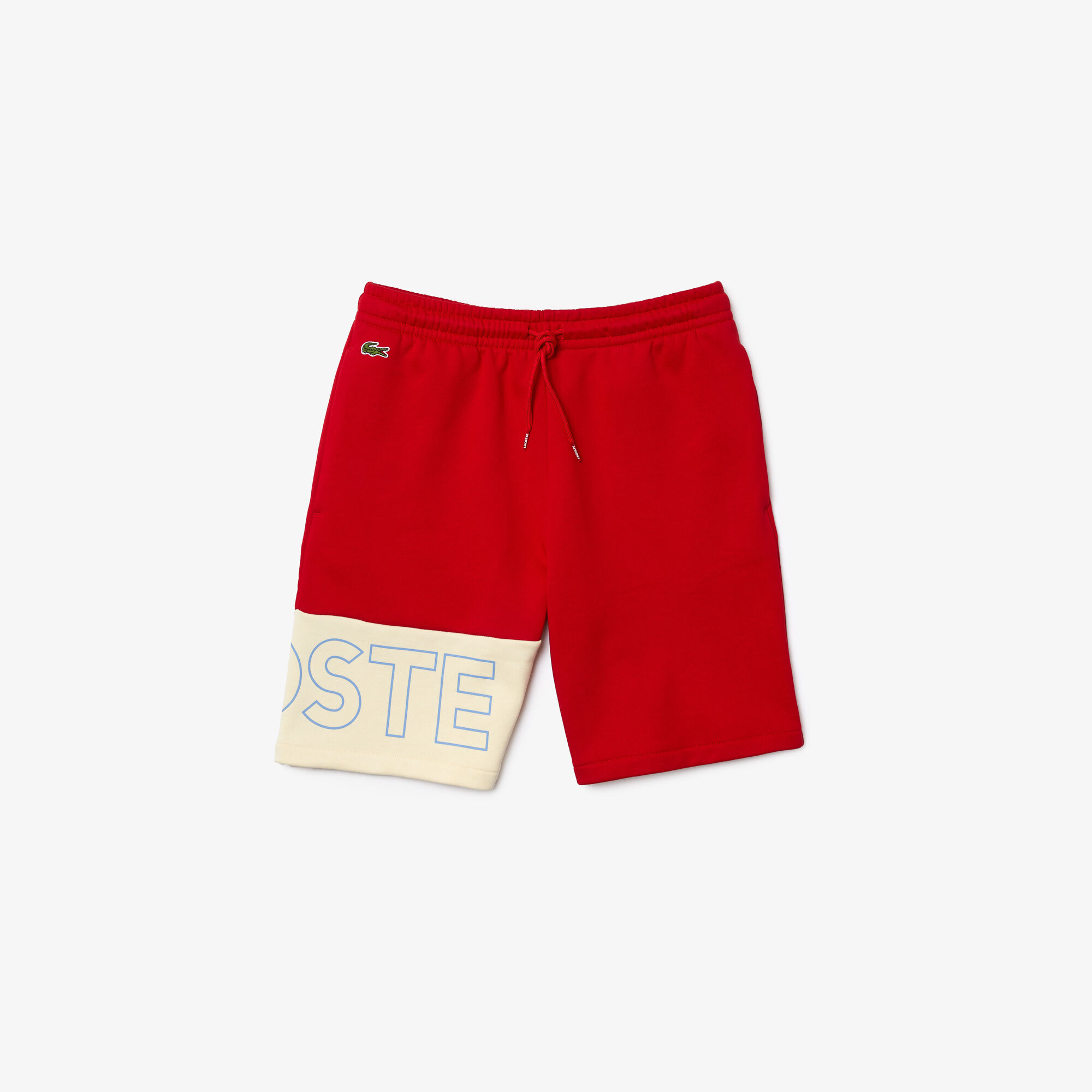 Men’s Lettered Colorblock Fleece Shorts Men’s Lettered Colorblock Fleece Shorts