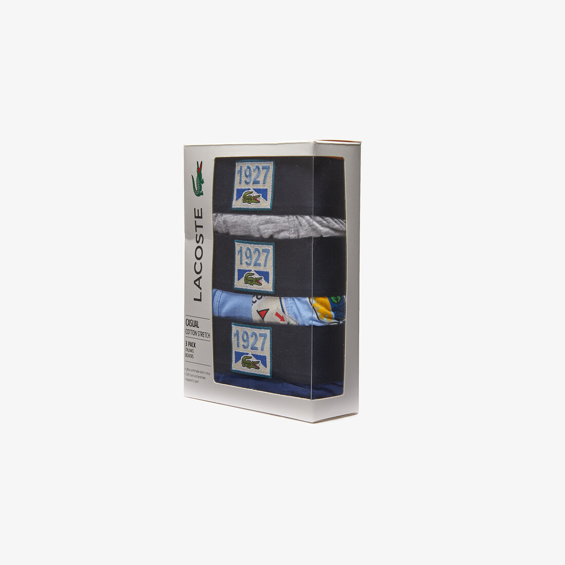 Men’s Badges Stretch Cotton Trunk 3-Pack Men’s Badges Stretch Cotton Trunk 3-Pack