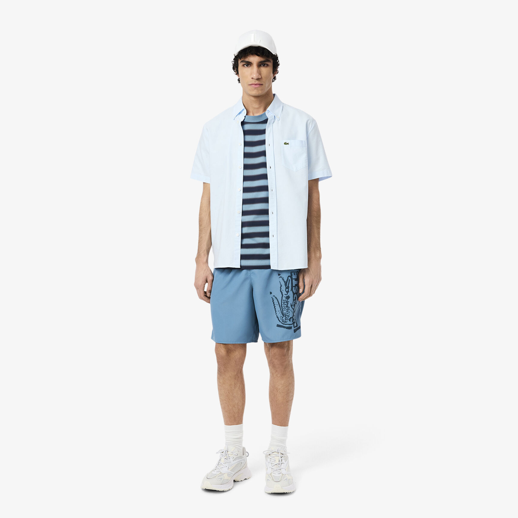 Stripe Print Jersey T-shirt