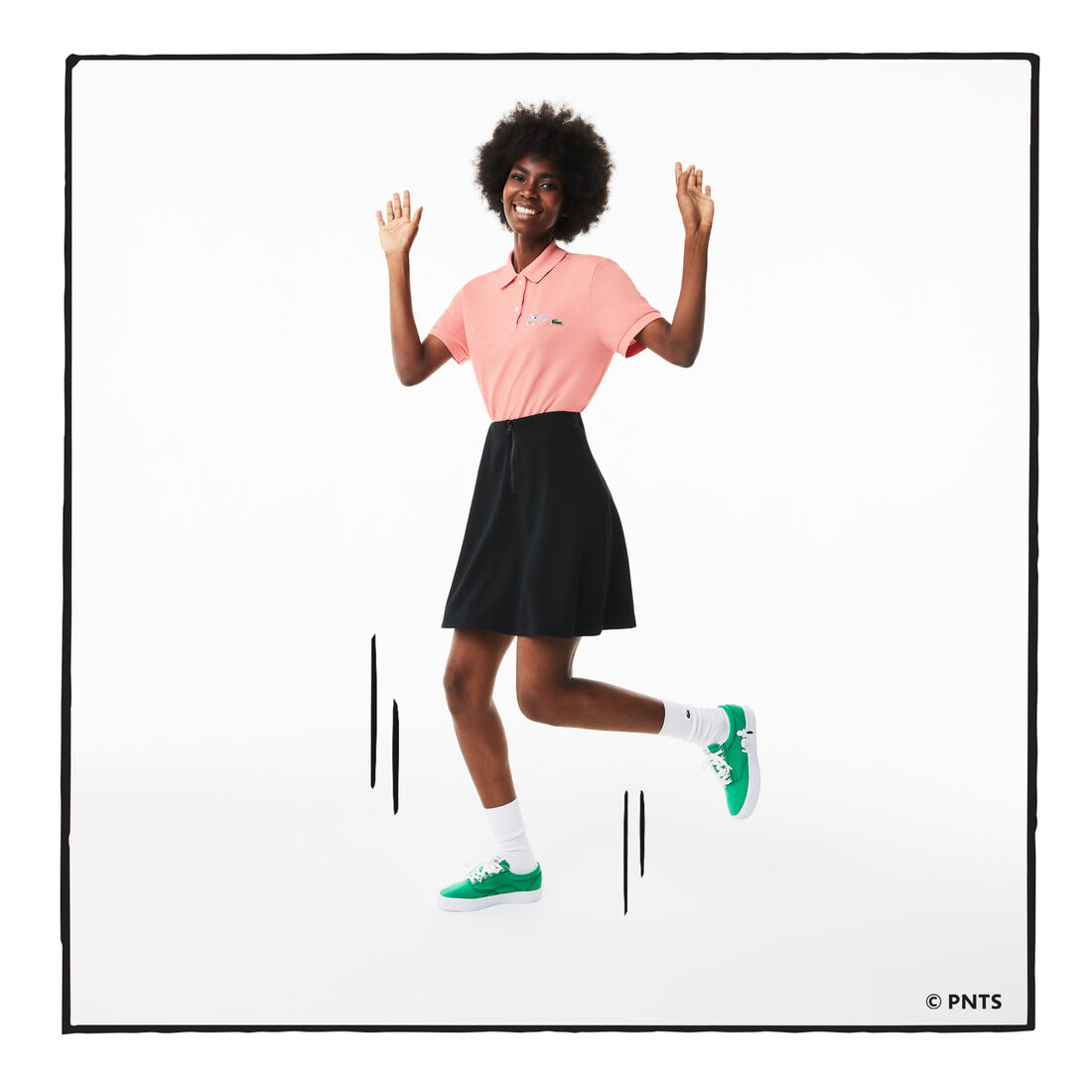 Women&rsquo;s Lacoste x Peanuts Regular Fit Organic Cotton Polo