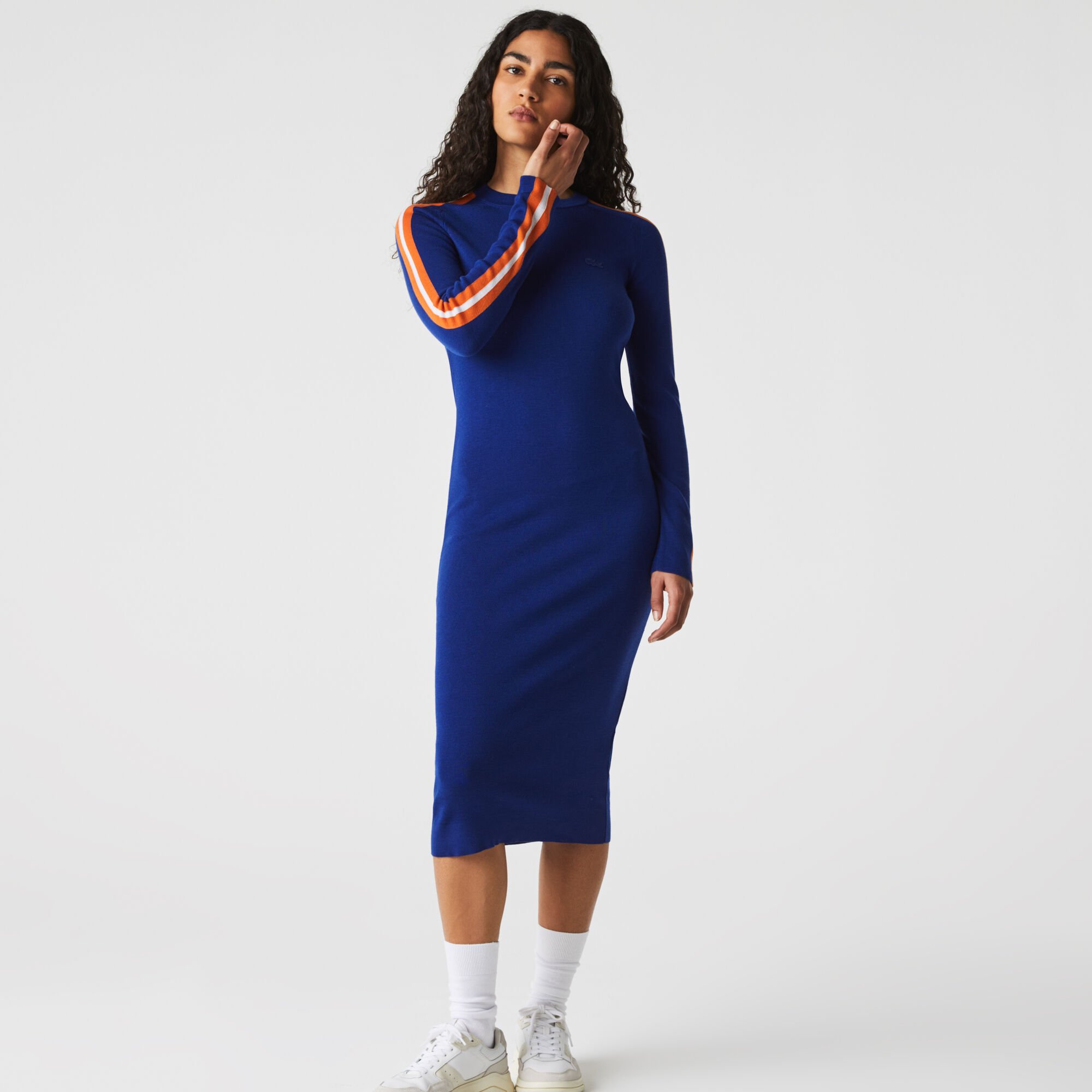 Lacoste knit dress store