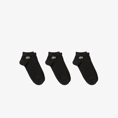 Men's Three-pack Of Lacoste Sport Low-cut Cotton Socks