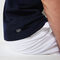 men s lacoste sport striped sleeves breathable piqu  tennis polo shirt
