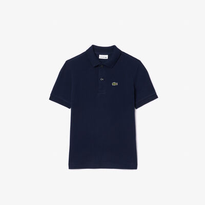Kids' Lacoste Regular Fit Petit Piqué Polo Shirt