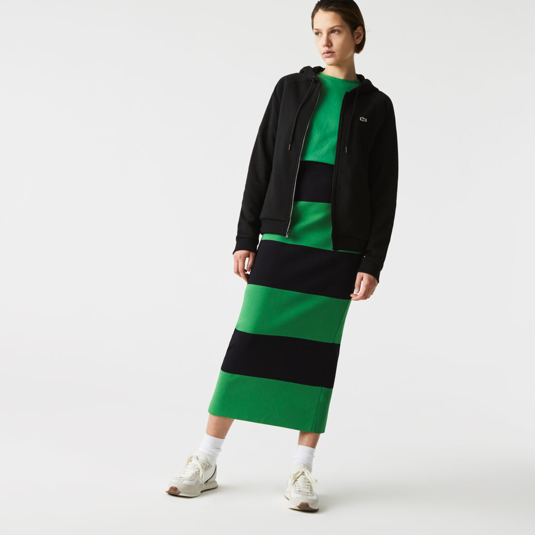 Women's Lacoste SPORT Fleece Zip Tennis Hoodie