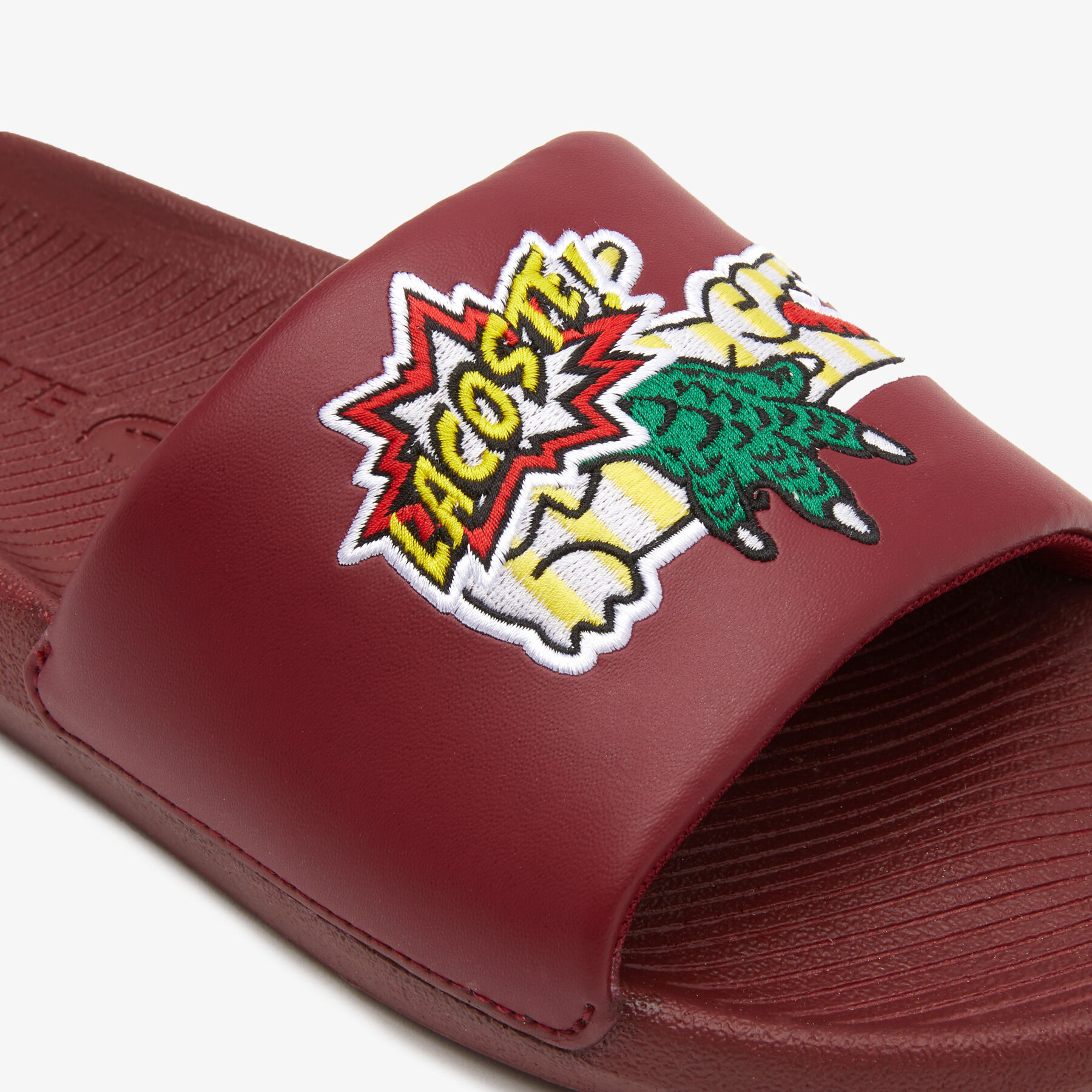 Men's Lacoste Croco Synthetic Slides Men's Lacoste Croco Synthetic Slides