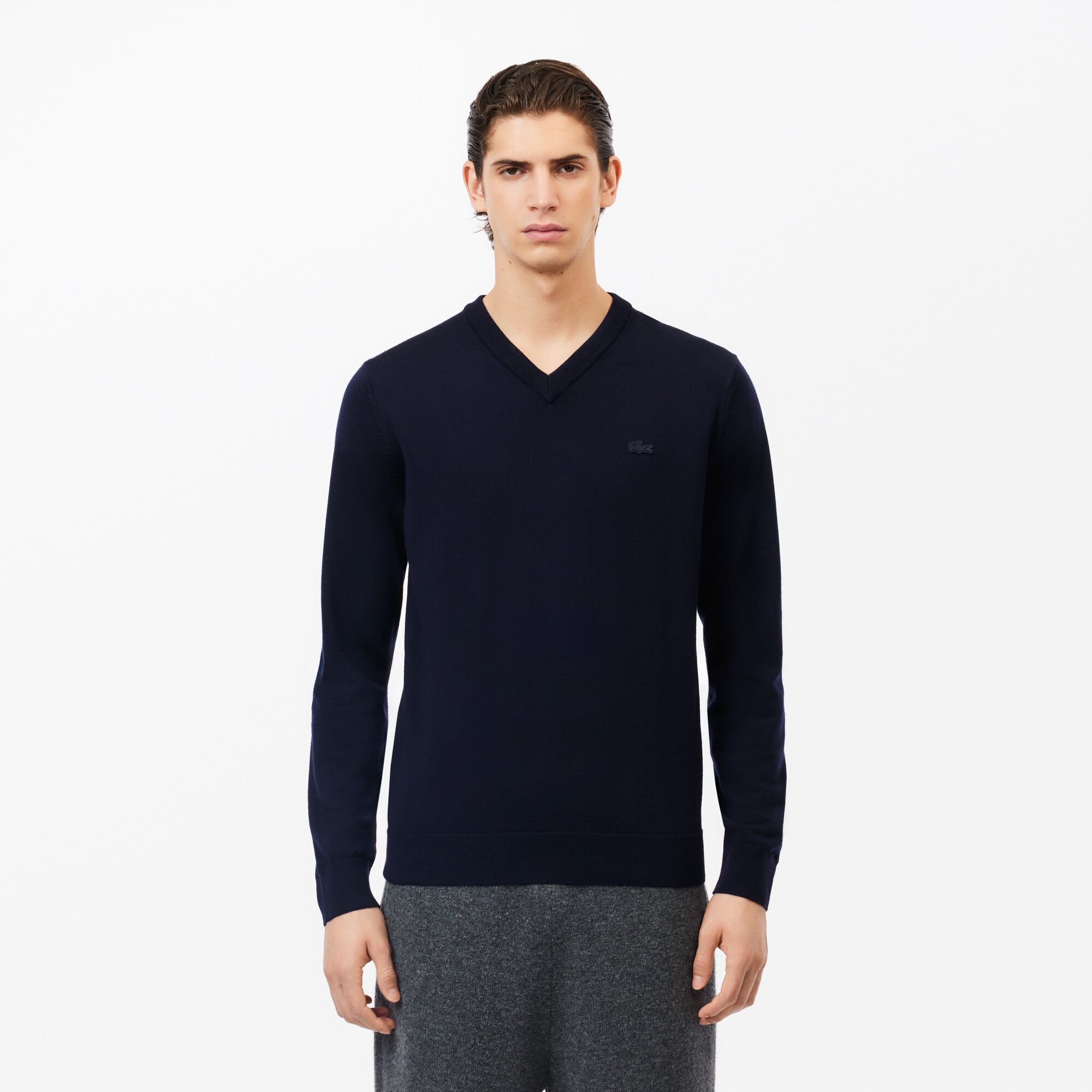 Lacoste merino wool sweater 2025