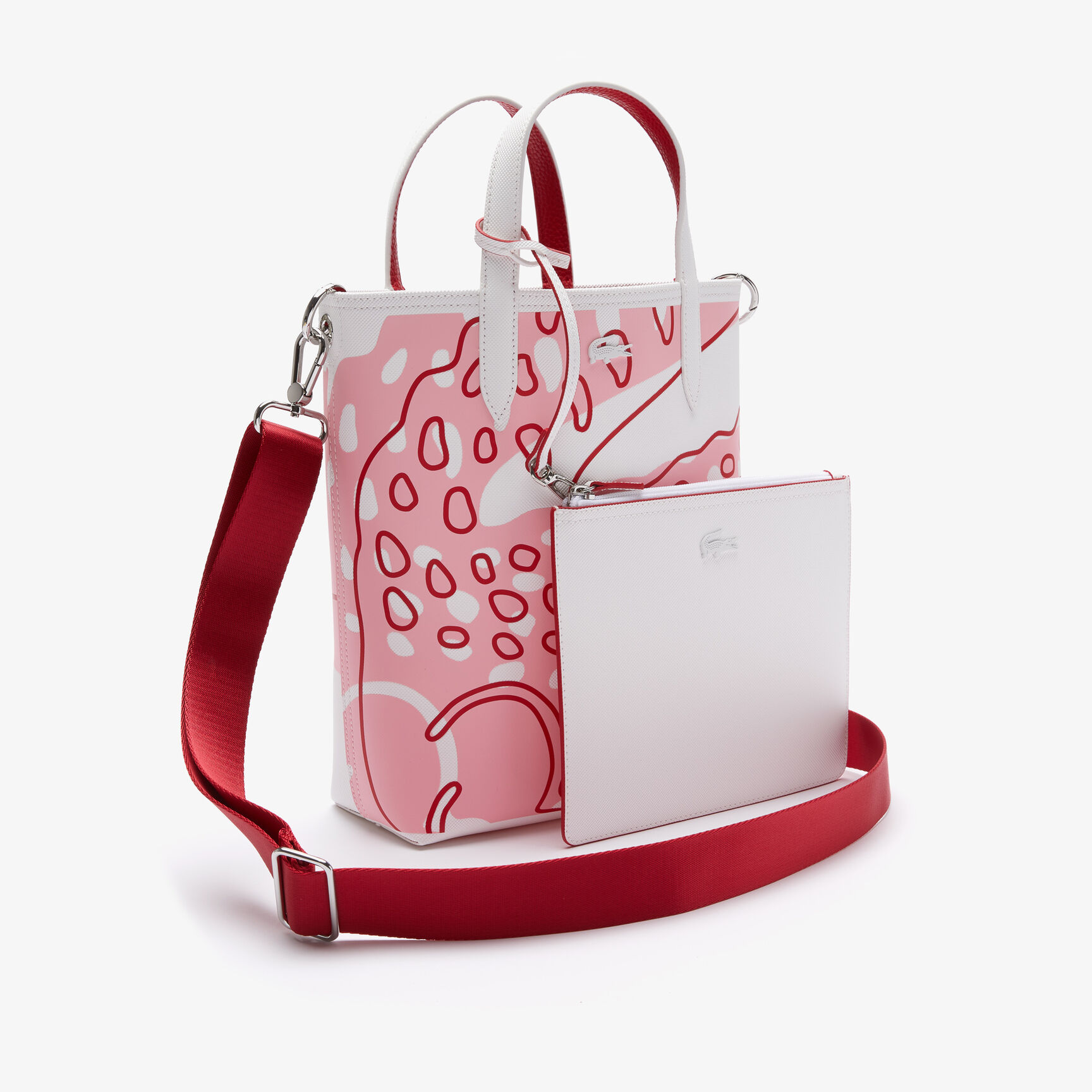 Women's Anna Reversible Petit Piqu&eacute; Vertical Shoulder Shopping Bag