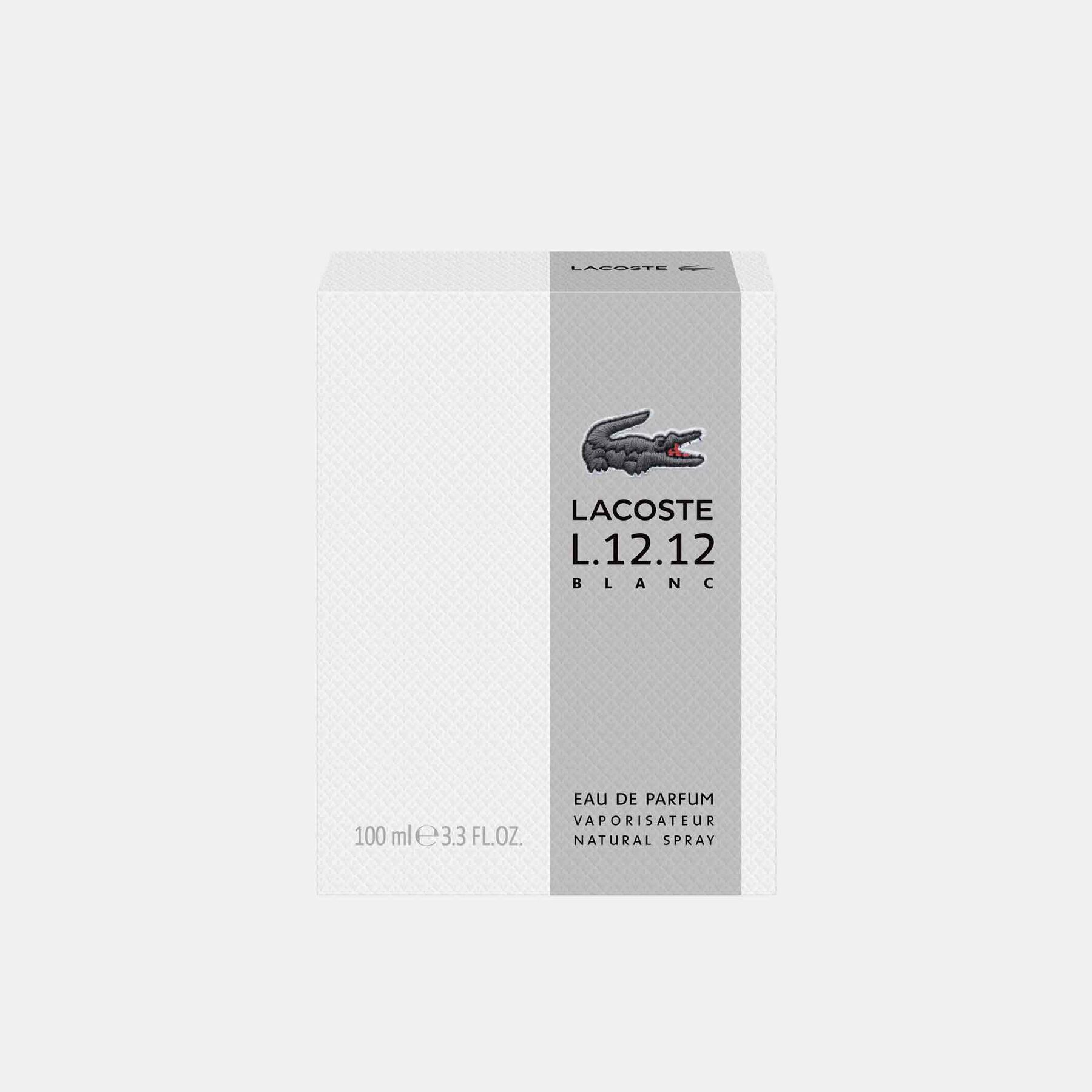 Men's L.12.12 Blanc Eau de Parfum 100ml lacoste men s l 12 12 blanc eau de parfum 100ml