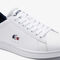 lacoste women s carnaby evo tricolore leather and synthetic trainers