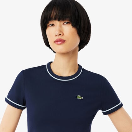 Contrast Trim Jersey T-shirt