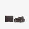 Leather Belt/Card Holder Gift Set