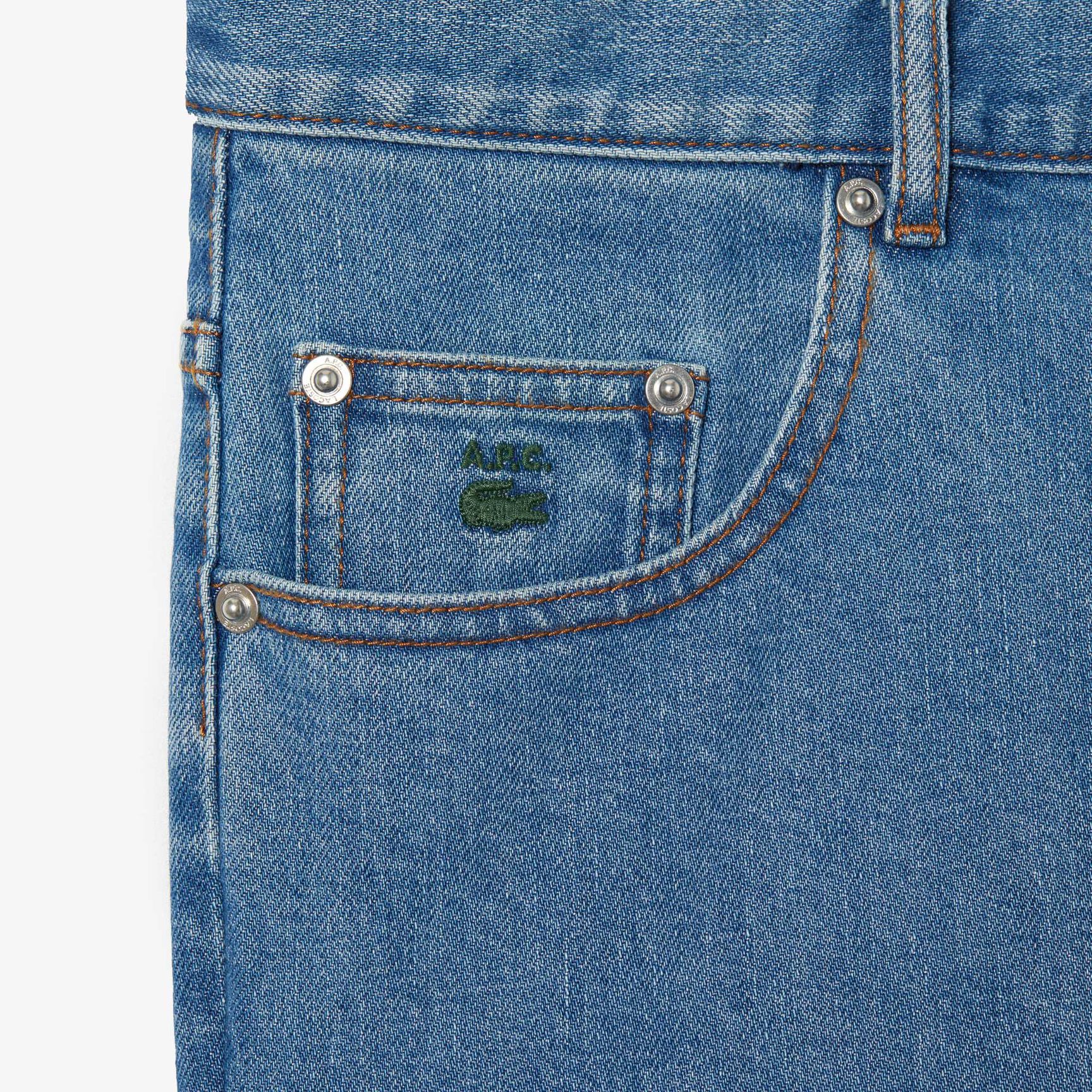 Unisex Lacoste x A.P.C. Low-Cut Jeans