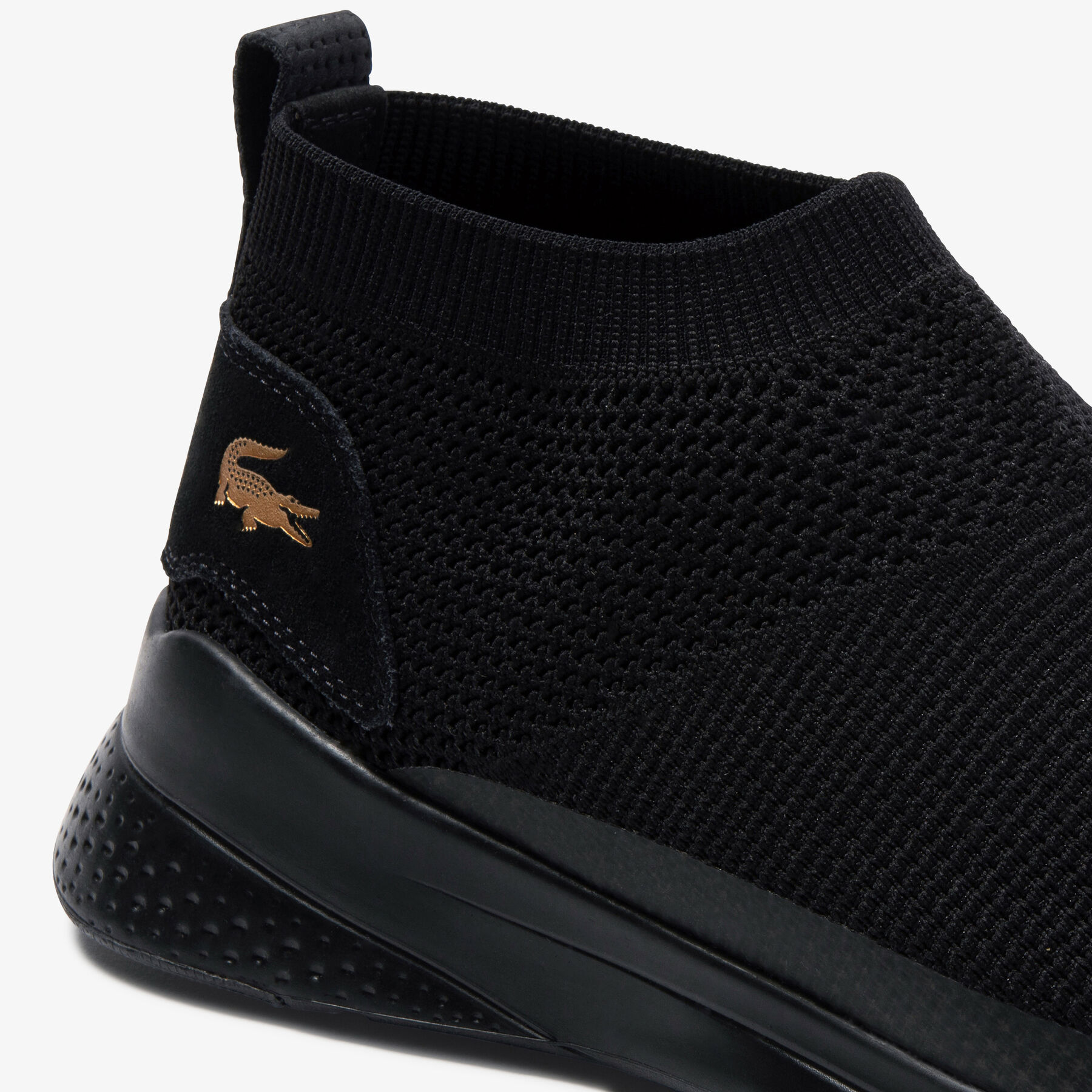 Men's LT Fit Sock Textile and Suede Slip-ons lacoste men s lt fit sock textile and suede slip ons