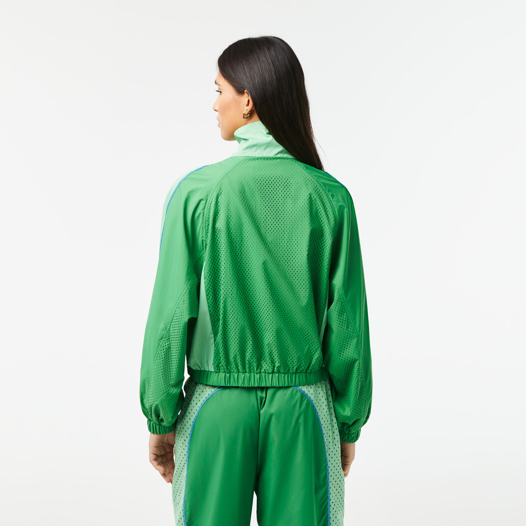 Women&rsquo;s Lacoste Oversized Two Tone Taffeta Jacket