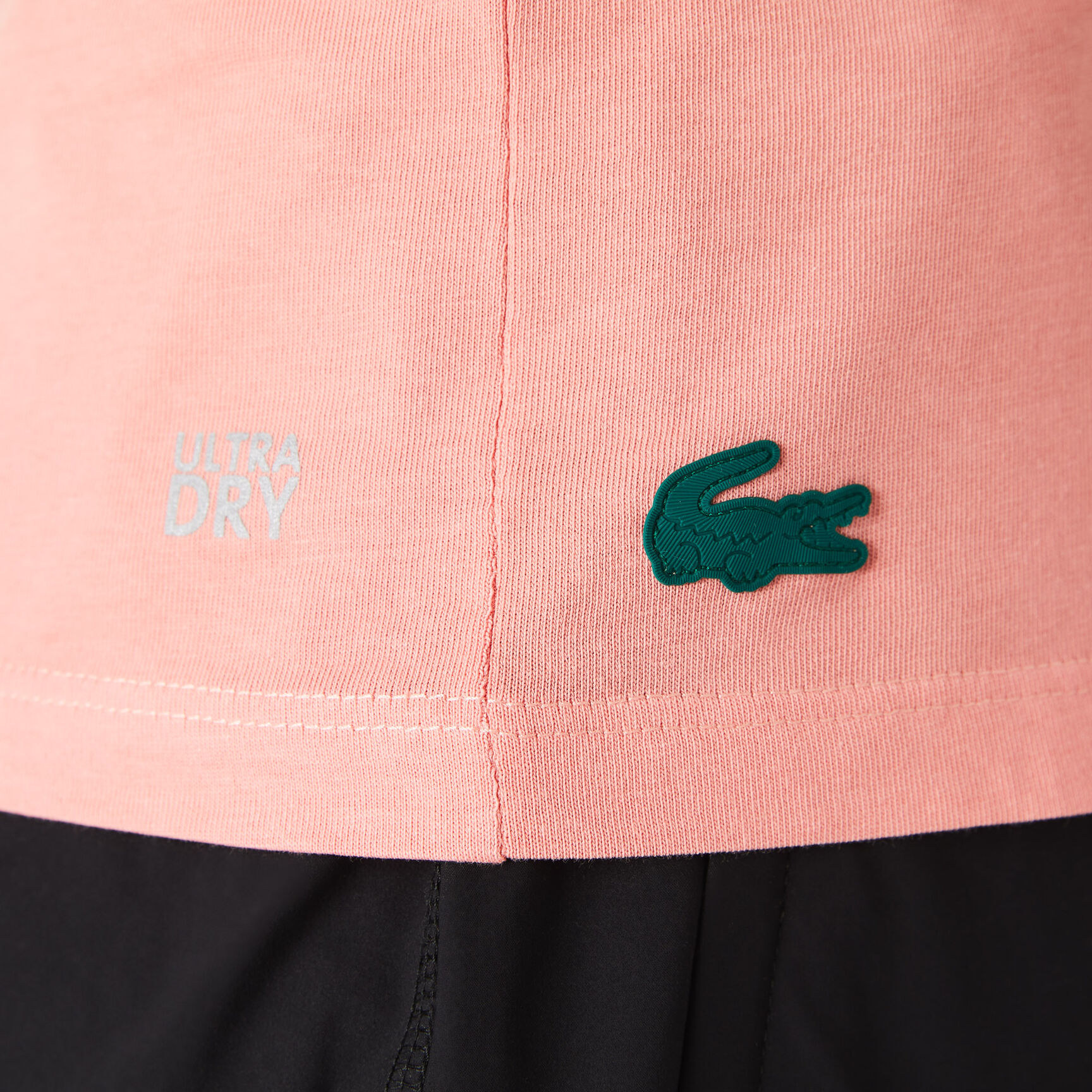 Women's Lacoste SPORT Breathable Houndstooth Patterned T-shirt Women's Lacoste SPORT Breathable Houndstooth Patterned T-shirt