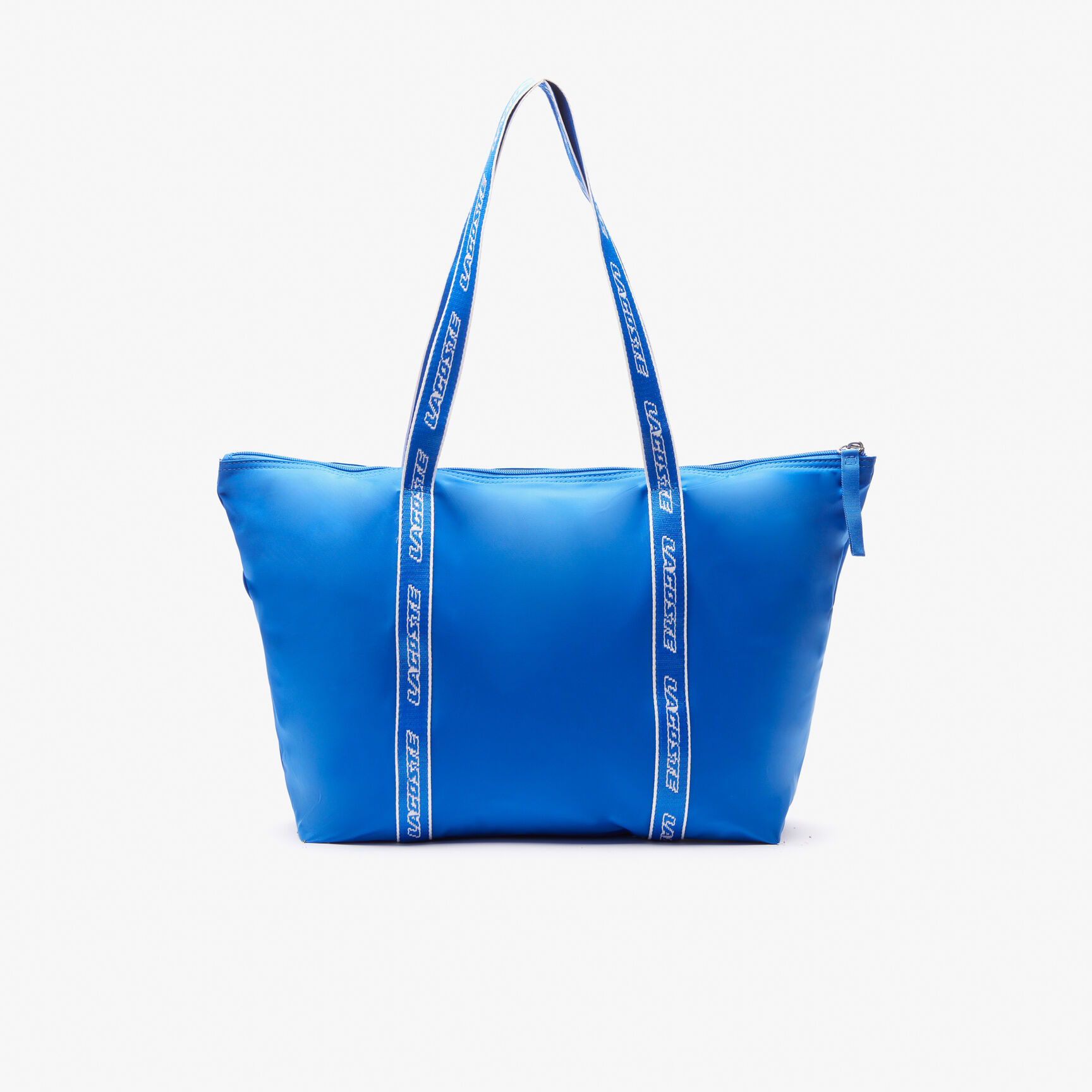 Women's Lacoste Color-Block Branded Handle Shopping Bag
