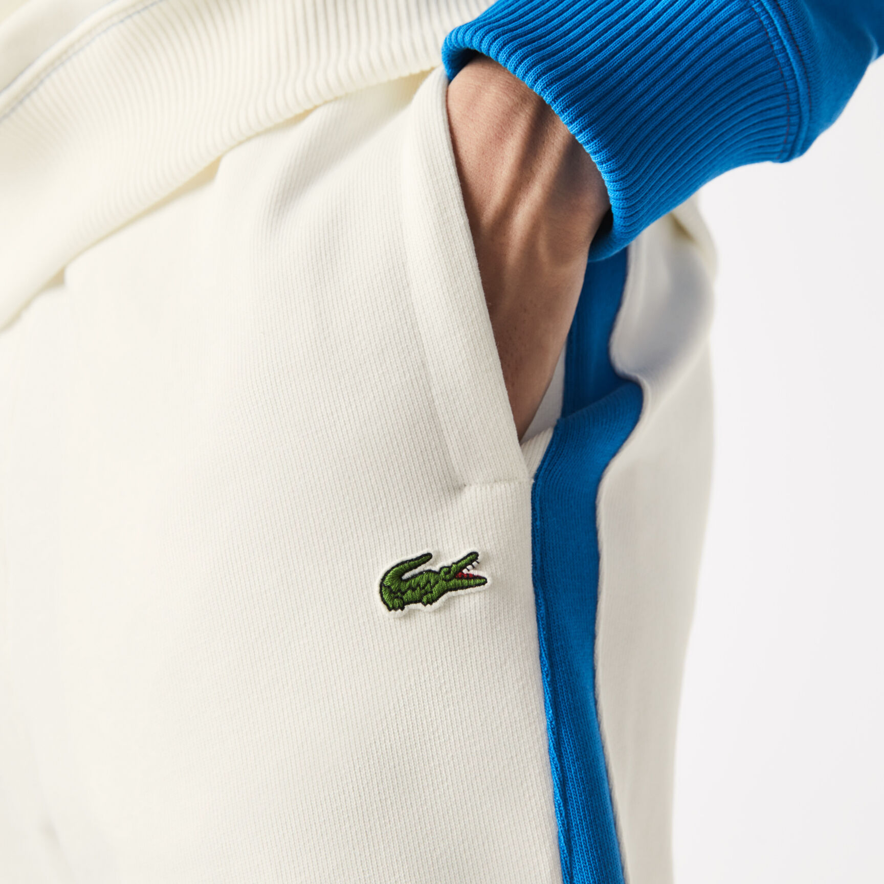 بنطلون رياضي للرجال مصنوع في فرنسا من القطن العضوي والصوف