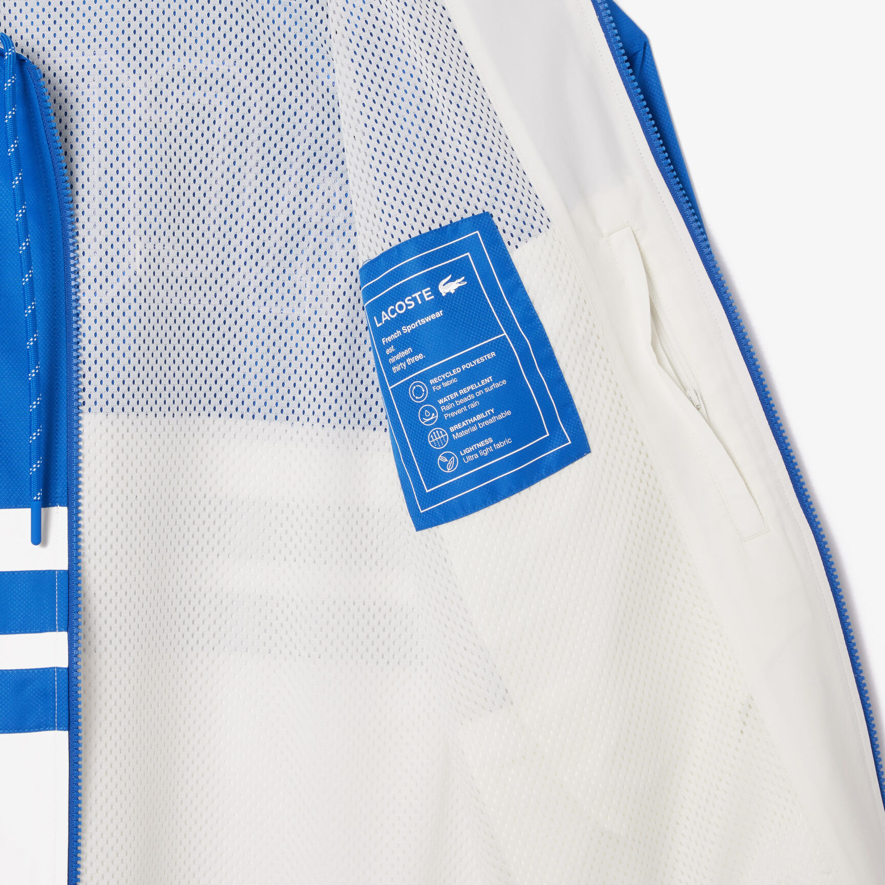 سترة رياضية بسحّاب مقاومة للاستحمام